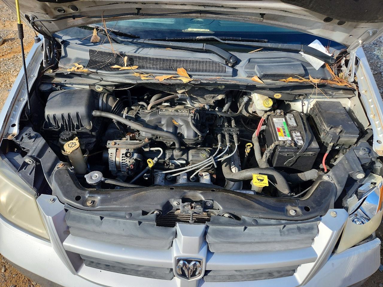 2009 Dodge Grand Caravan Se Silver vin: 1D8HN44E89B506888
