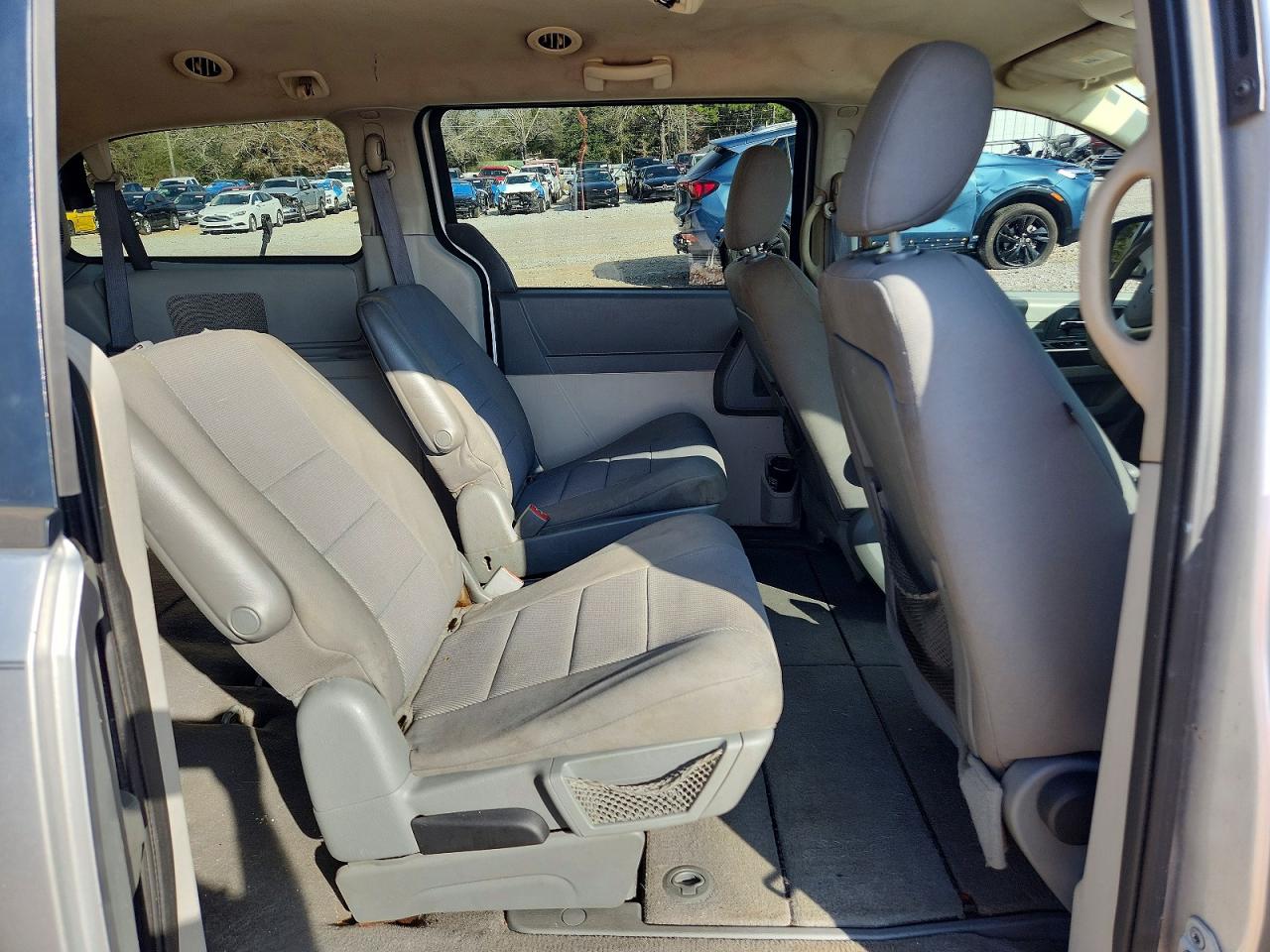 2009 Dodge Grand Caravan Se Silver vin: 1D8HN44E89B506888