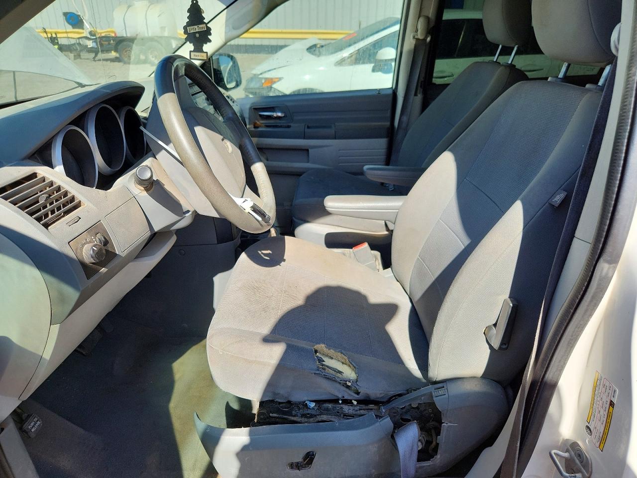 2008 Dodge Grand Caravan Se White vin: 1D8HN44H08B172302