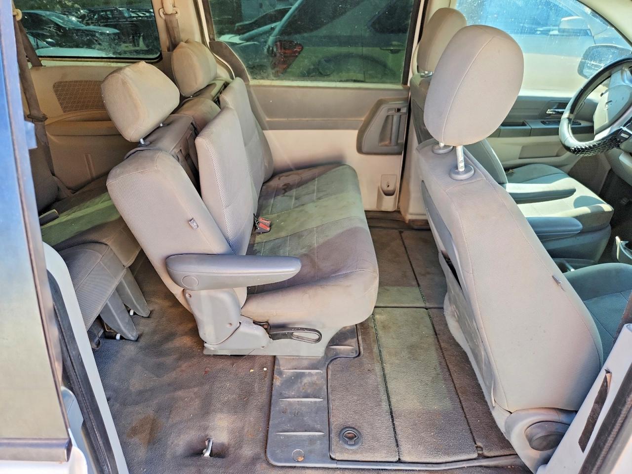 2008 Dodge Grand Caravan Se White vin: 1D8HN44H08B172302