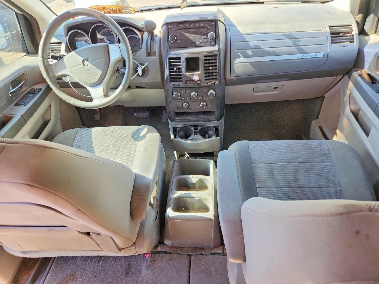 2008 Dodge Grand Caravan Se White vin: 1D8HN44H08B172302