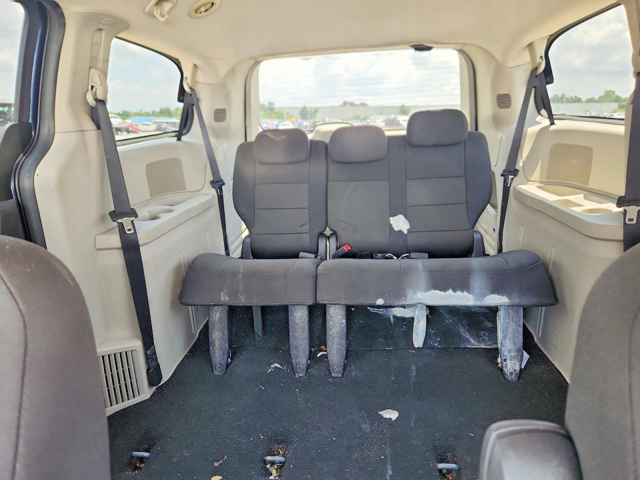 2008 Dodge Grand Caravan Se White vin: 1D8HN44H18B137168