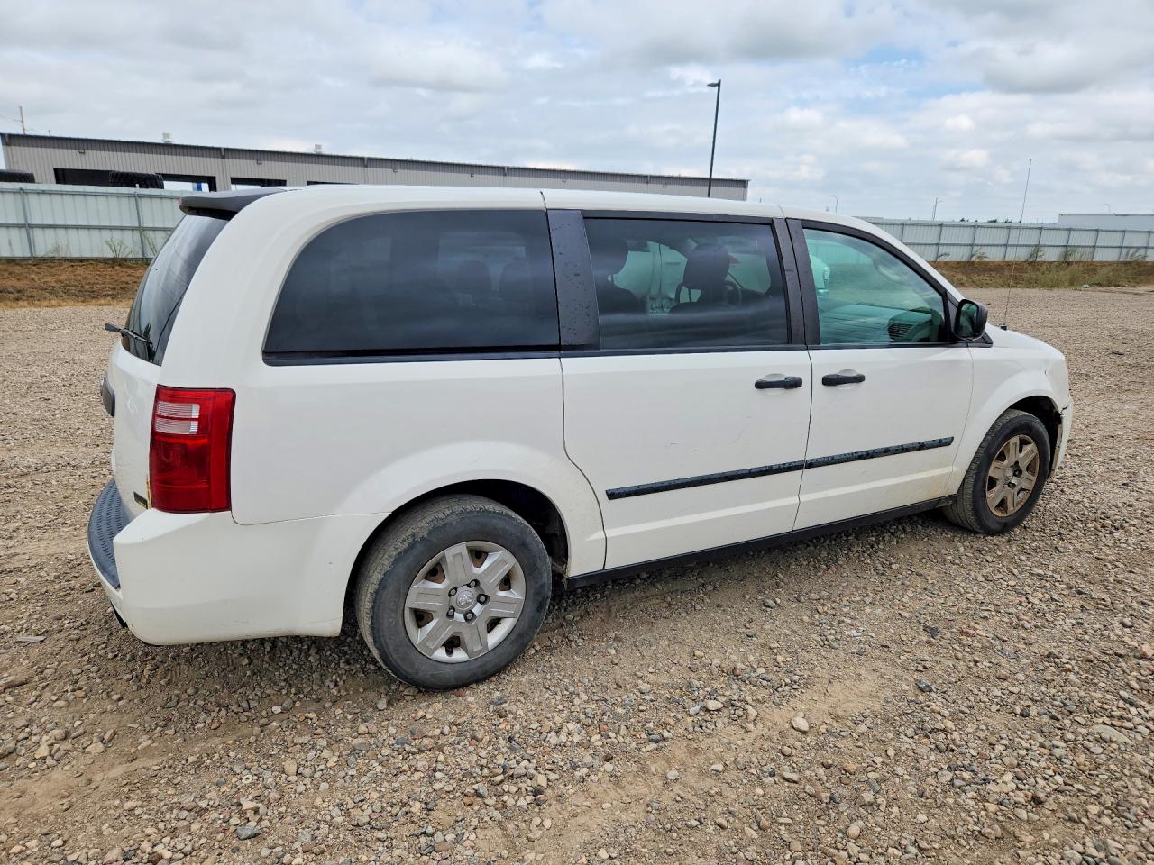 2008 Dodge Grand Caravan Se White vin: 1D8HN44H18B164631