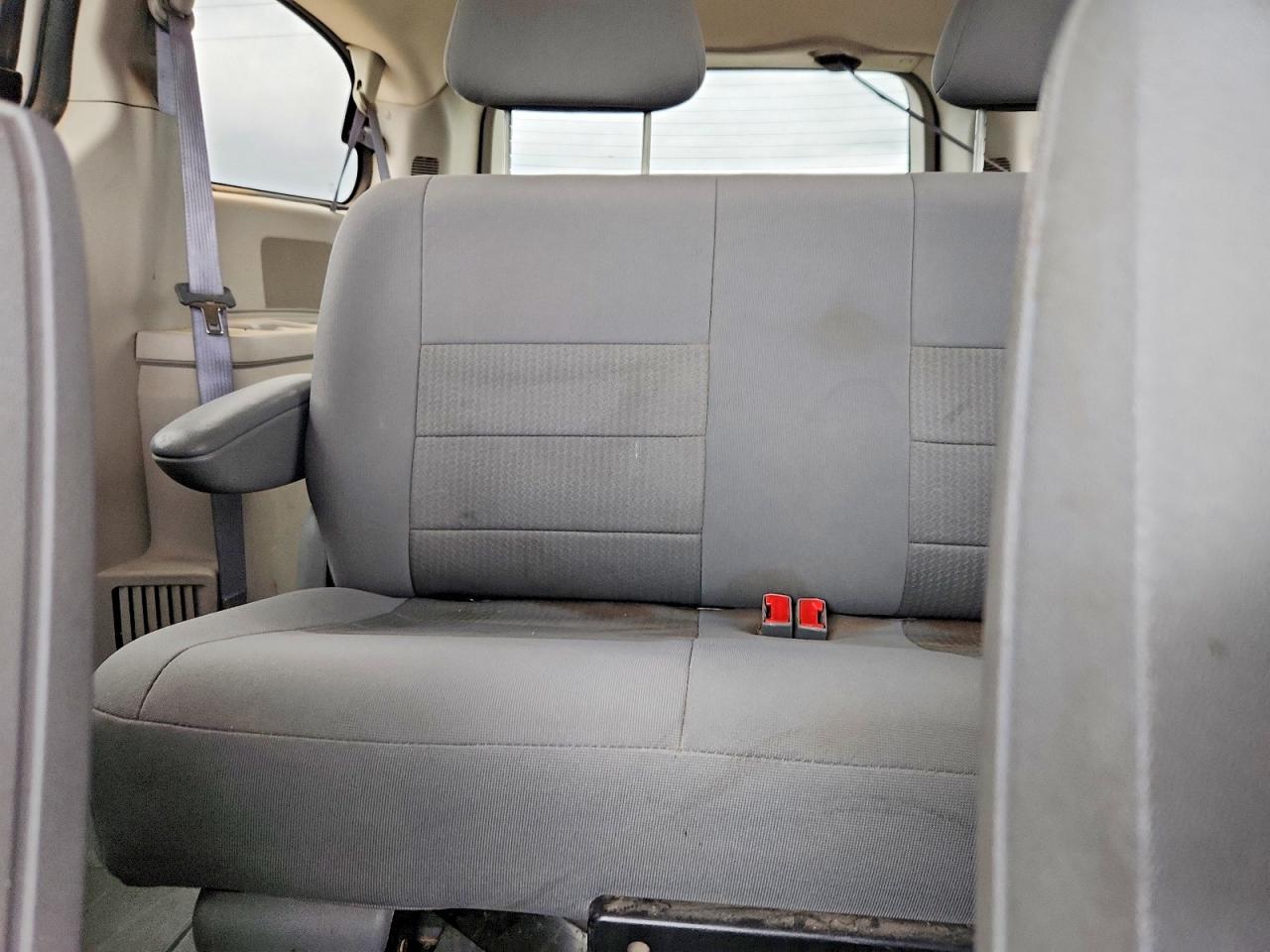 2008 Dodge Grand Caravan Se White vin: 1D8HN44H18B164631