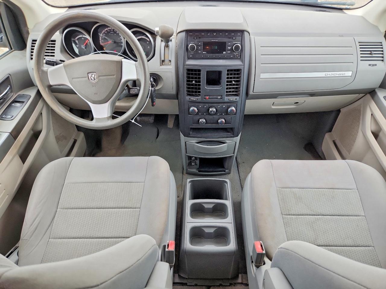 2008 Dodge Grand Caravan Se White vin: 1D8HN44H18B164631