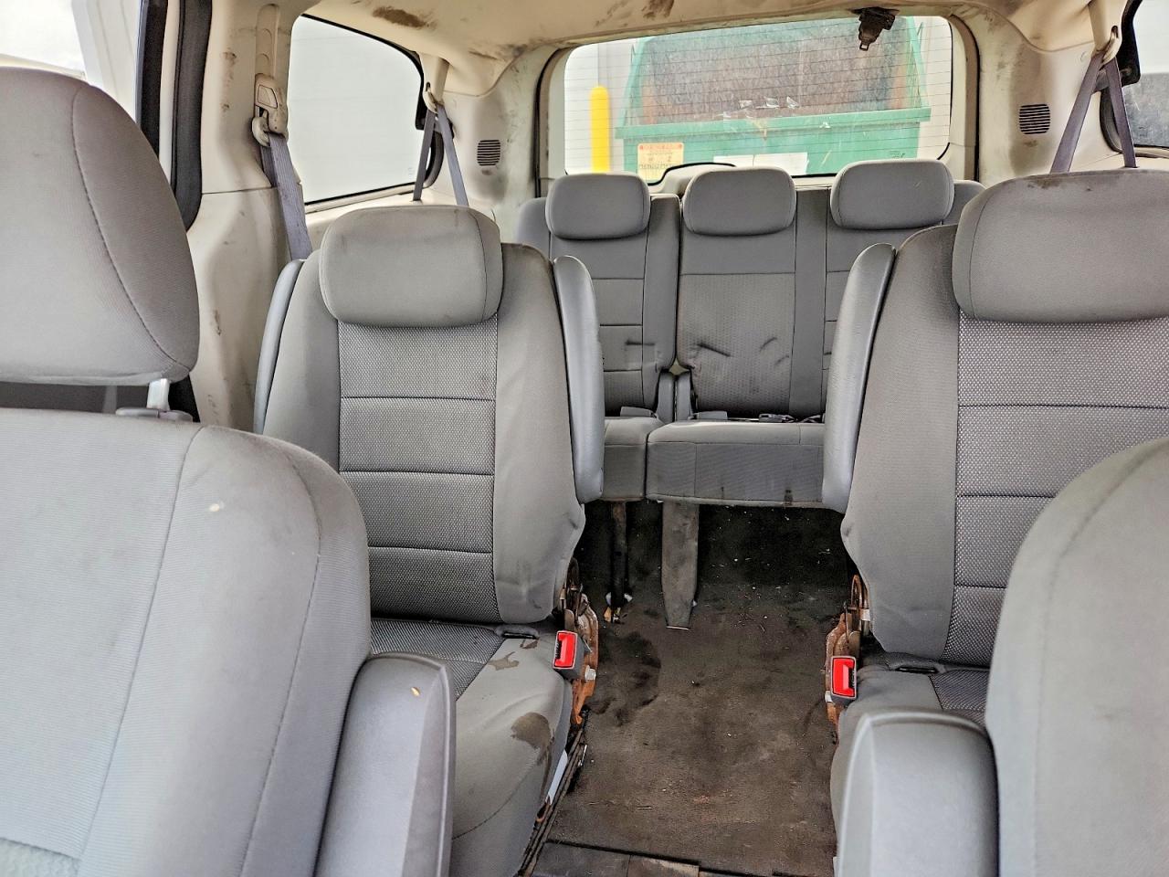 2008 Dodge Grand Caravan Se White vin: 1D8HN44H28B180465