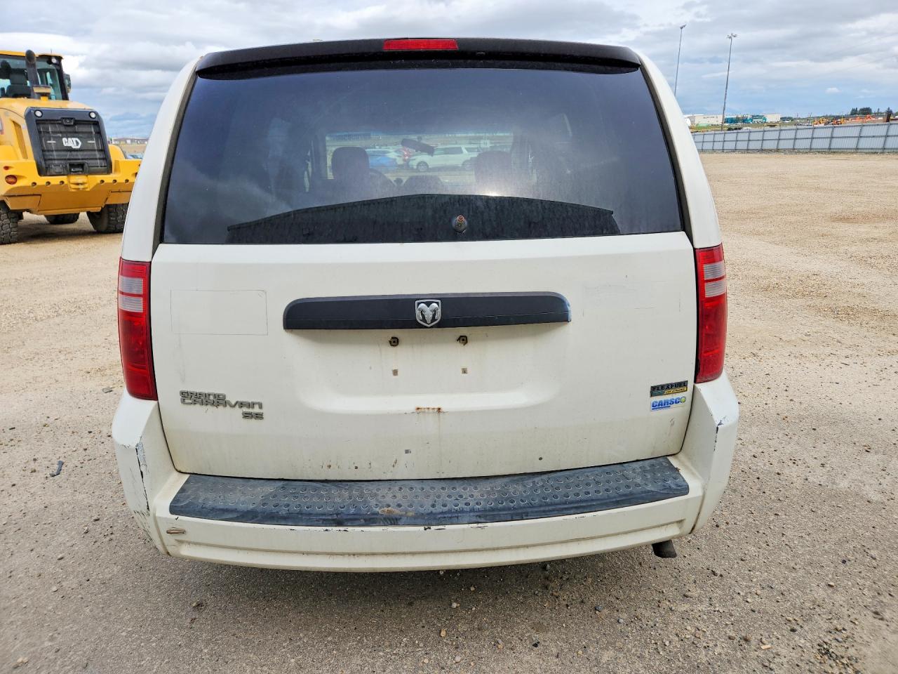 2008 Dodge Grand Caravan Se White vin: 1D8HN44H28B180465