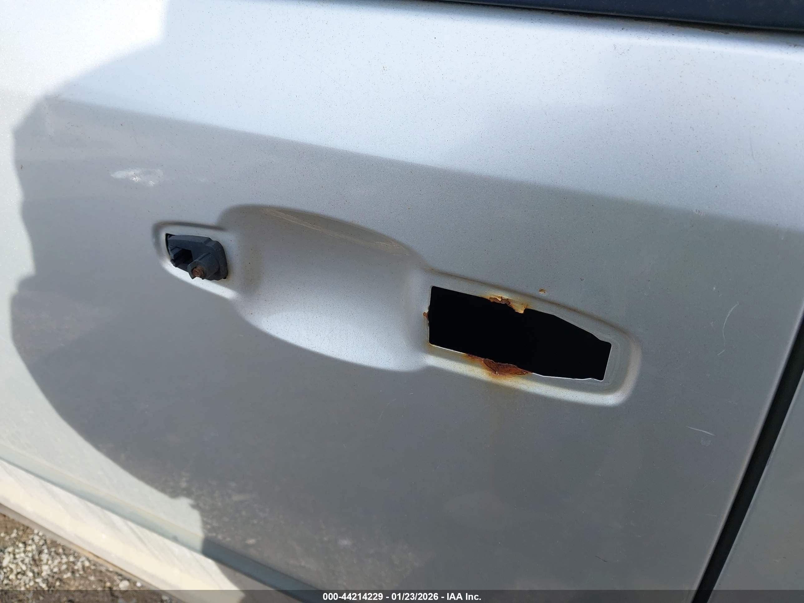 2008 Dodge Grand Caravan Se Silver vin: 1D8HN44H28B188498