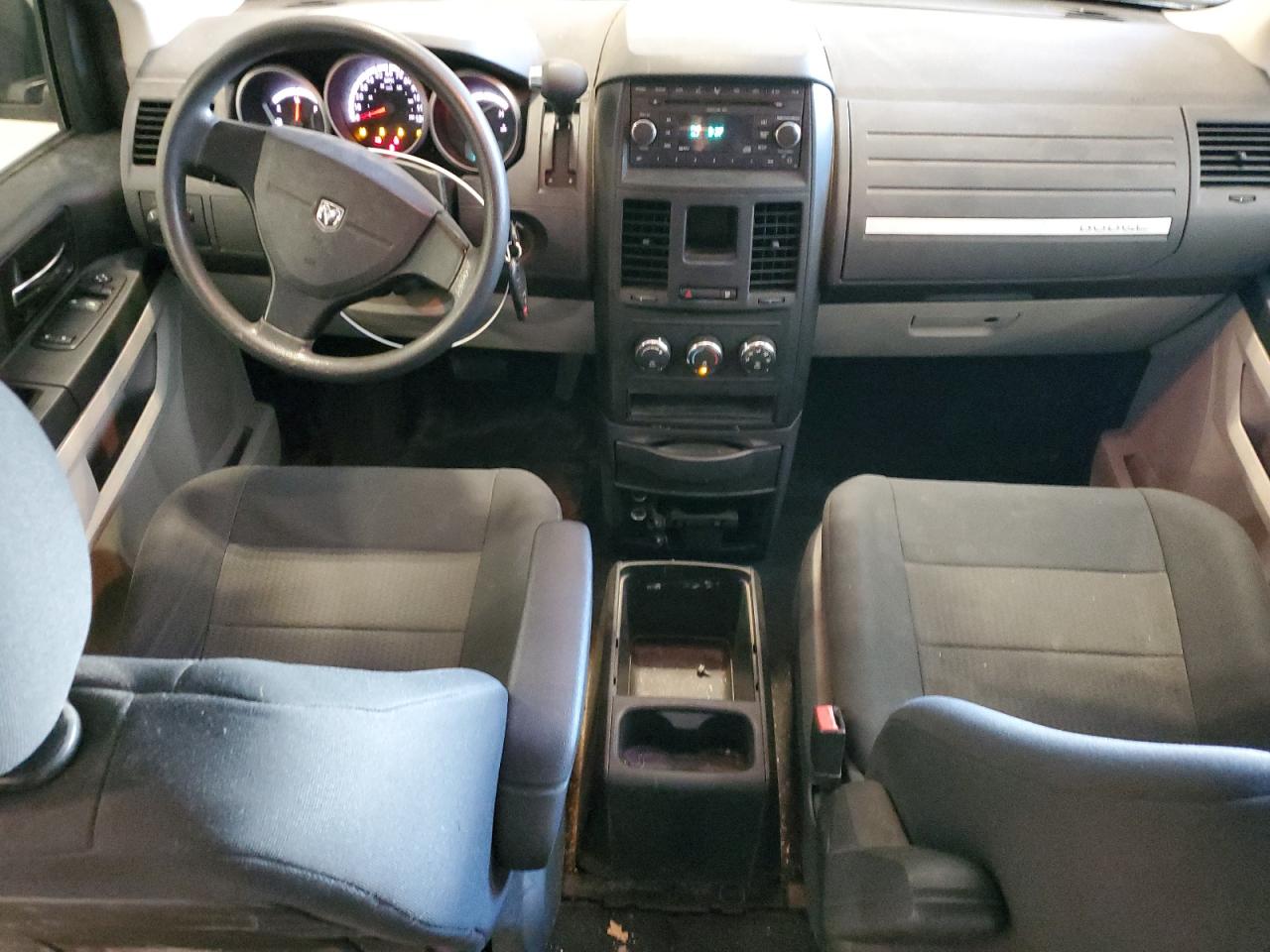 2008 Dodge Grand Caravan Se White vin: 1D8HN44H38B158622