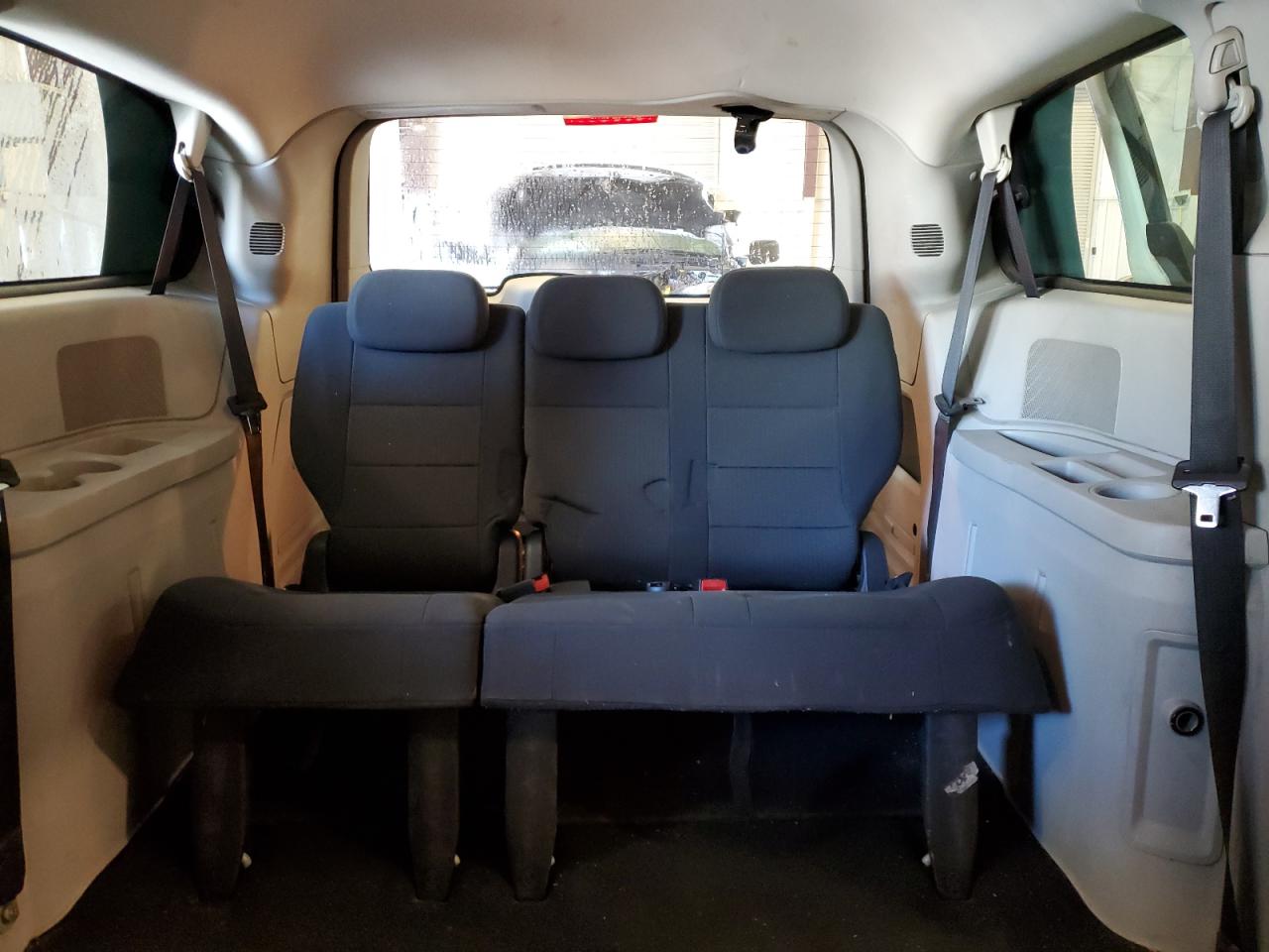 2008 Dodge Grand Caravan Se White vin: 1D8HN44H38B158622