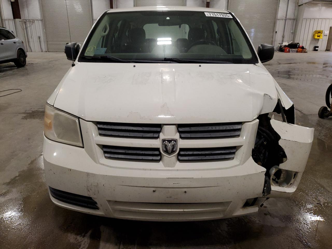 2008 Dodge Grand Caravan Se White vin: 1D8HN44H38B158622