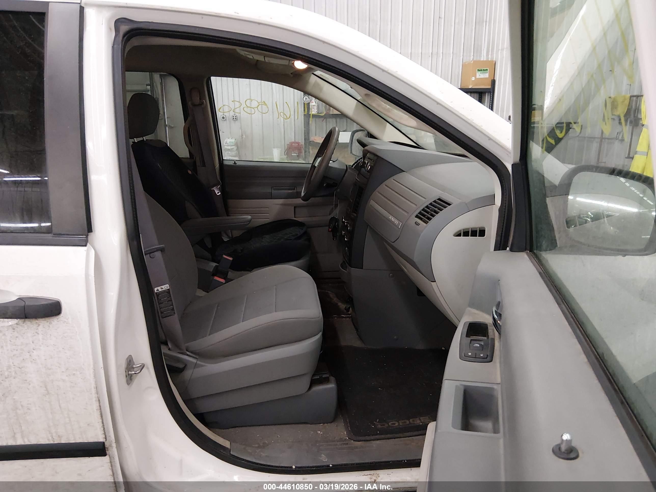 2008 Dodge Grand Caravan Se White vin: 1D8HN44H38B194875