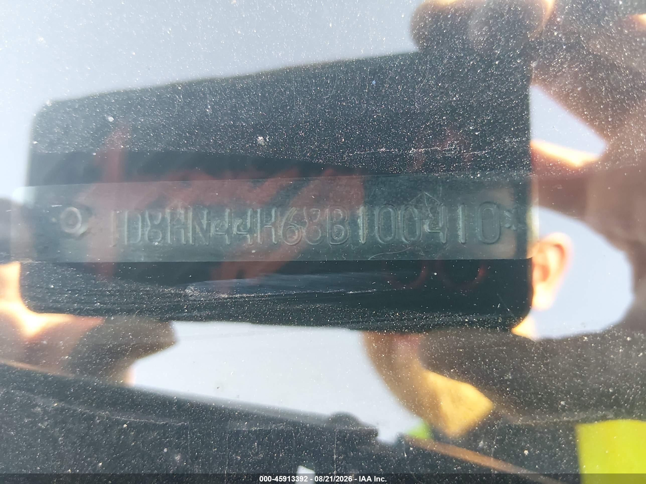 2008 Dodge Grand Caravan Se Красный vin: 1D8HN44H68B100410