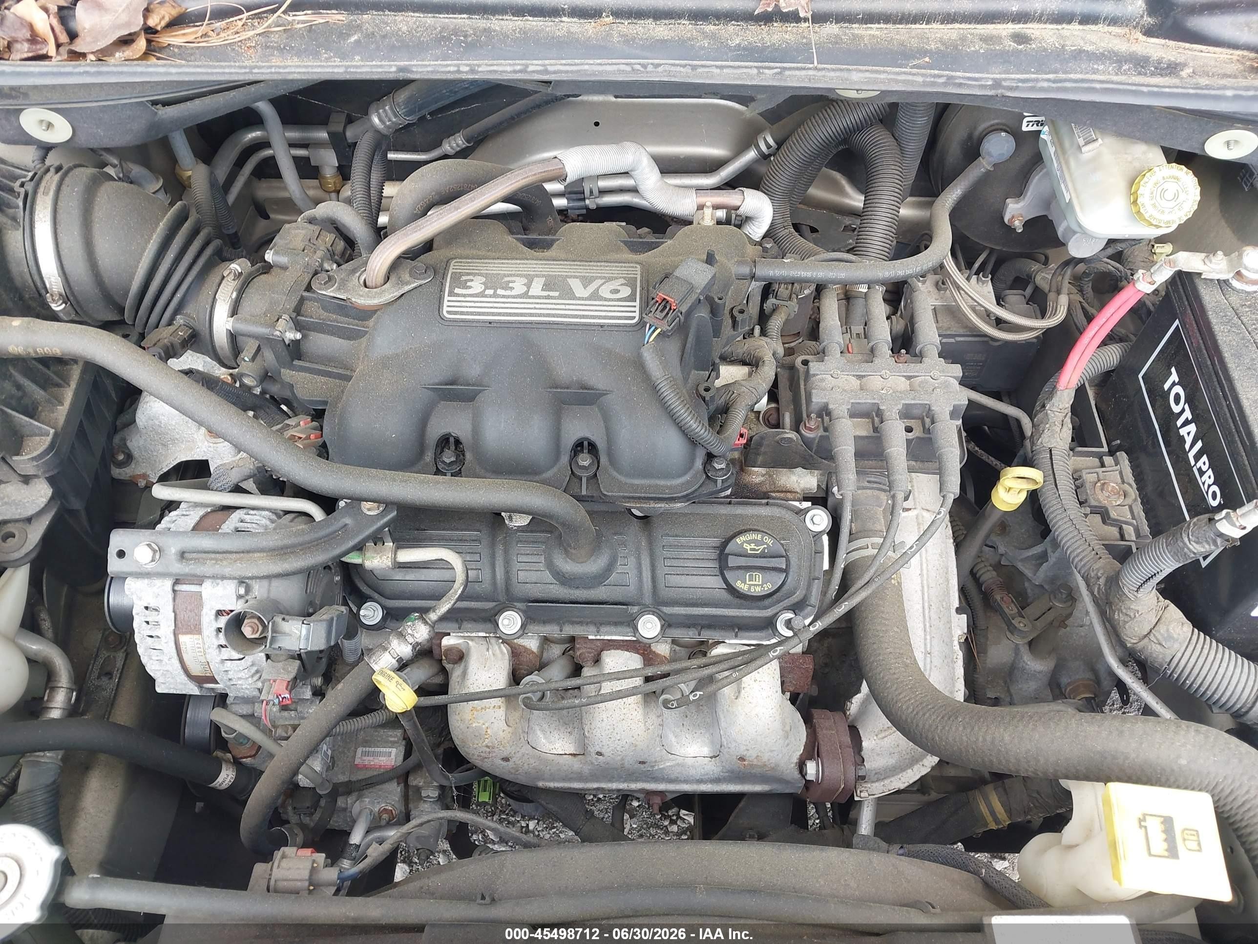 2008 Dodge Grand Caravan Se Brown vin: 1D8HN44H68B194997