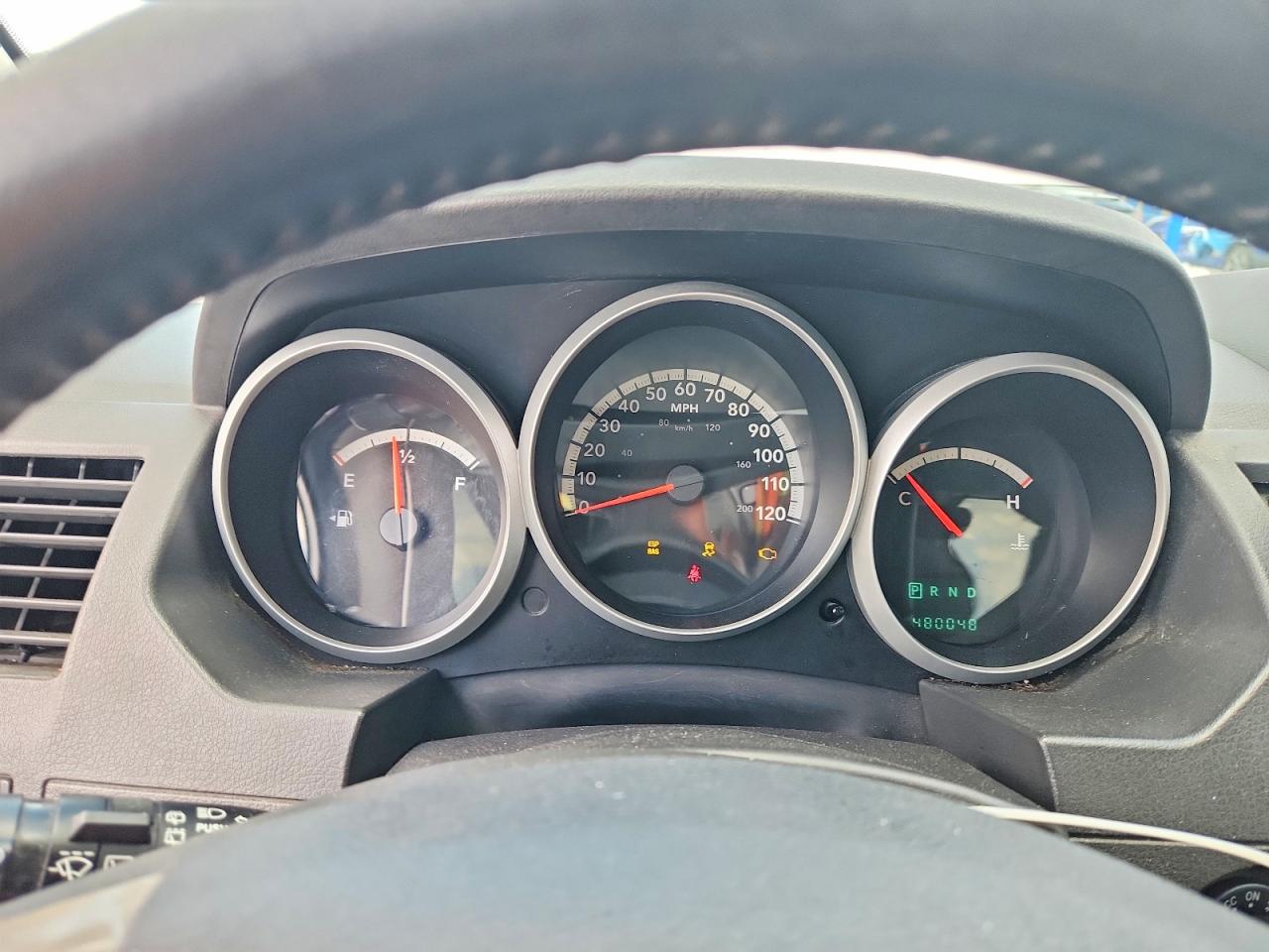 2008 Dodge Grand Caravan Se Silver vin: 1D8HN44H78B184561
