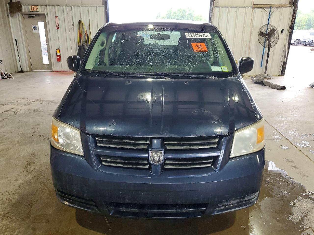 2008 Dodge Grand Caravan Se Blue vin: 1D8HN44H88B158664
