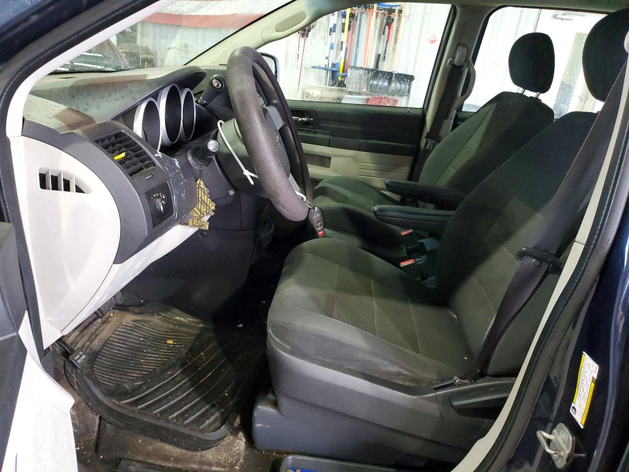 2008 Dodge Grand Caravan Se Blue vin: 1D8HN44H88B158664