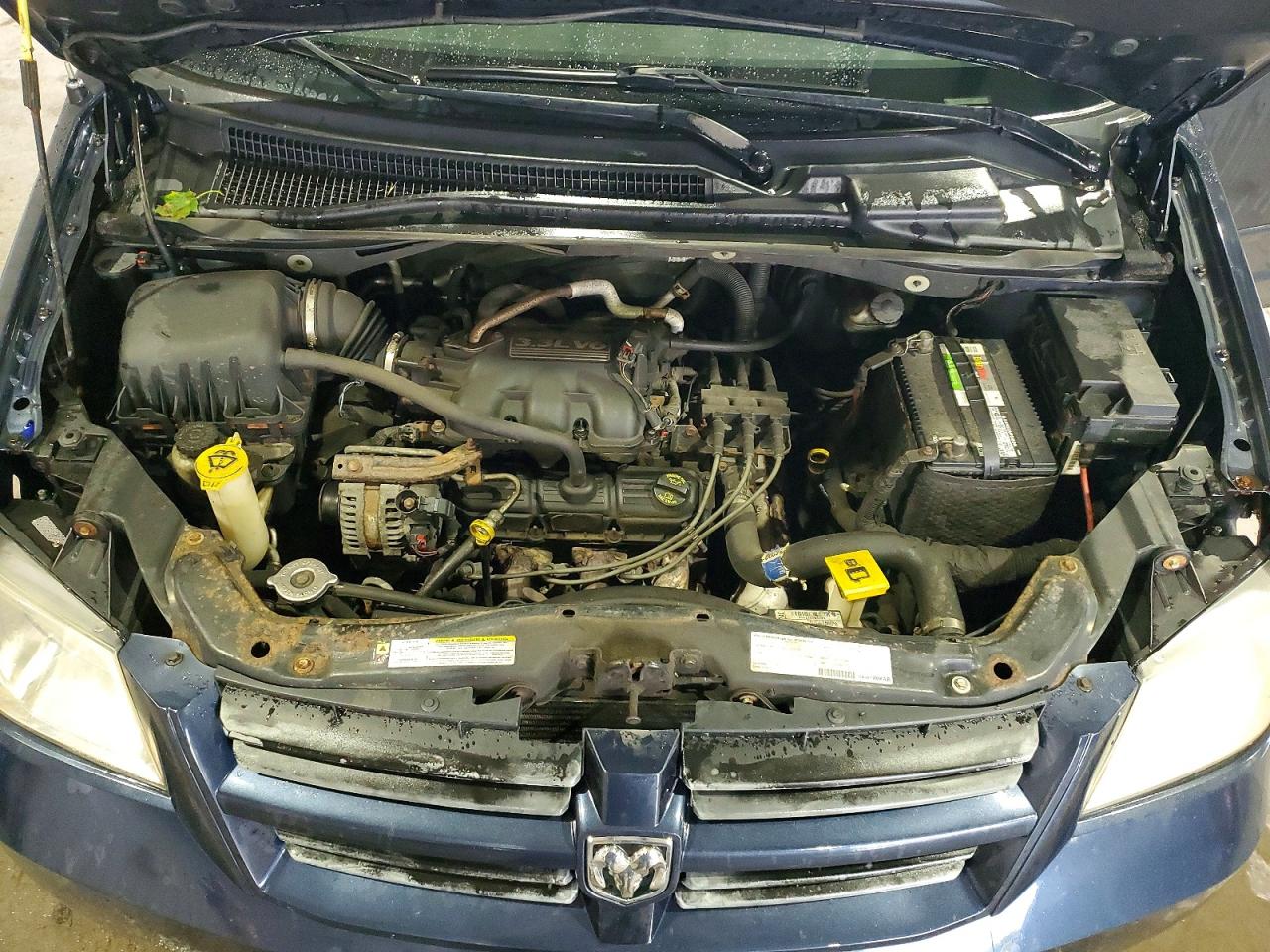 2008 Dodge Grand Caravan Se Blue vin: 1D8HN44H88B158664