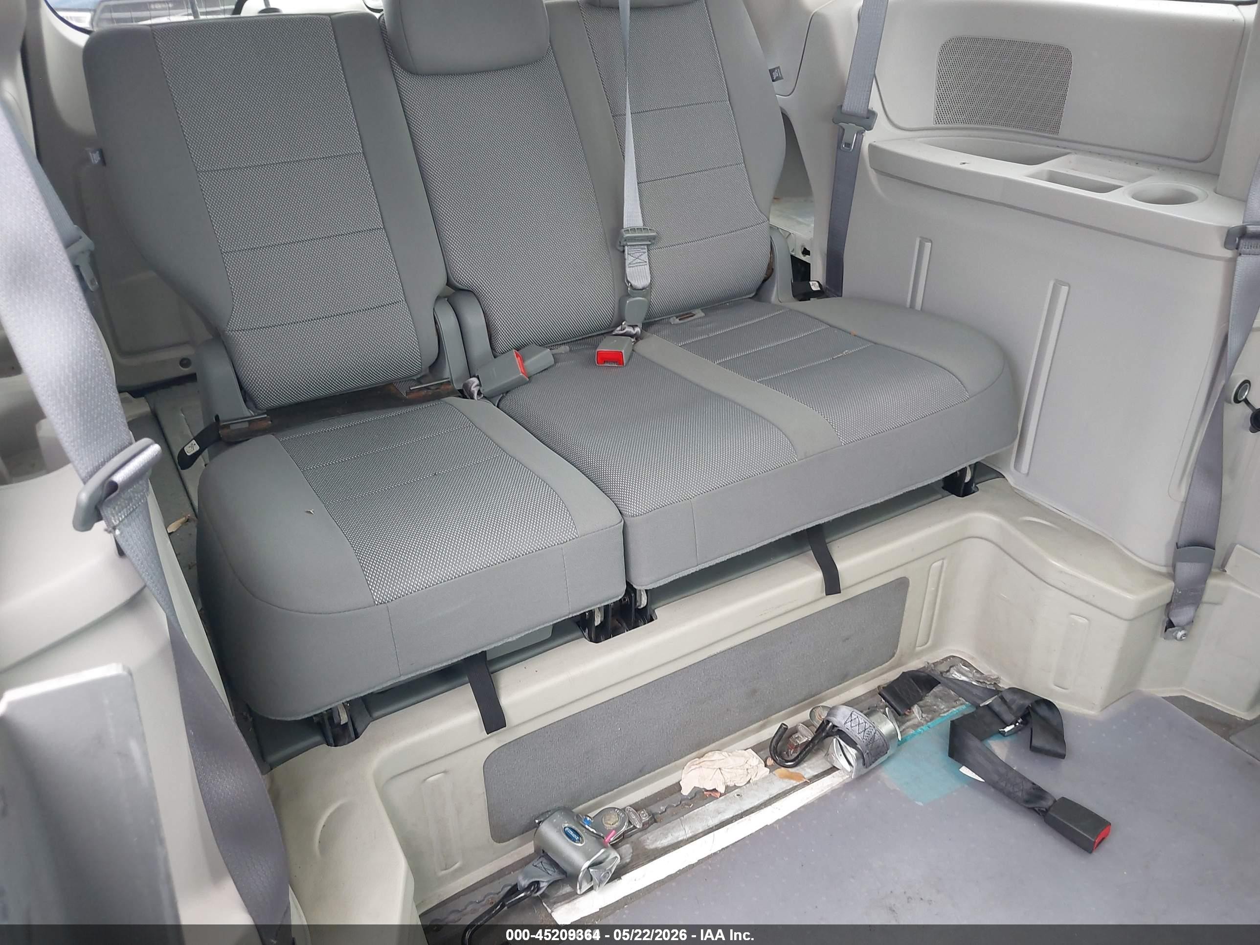 2008 Dodge Grand Caravan Se White vin: 1D8HN44H88B181569