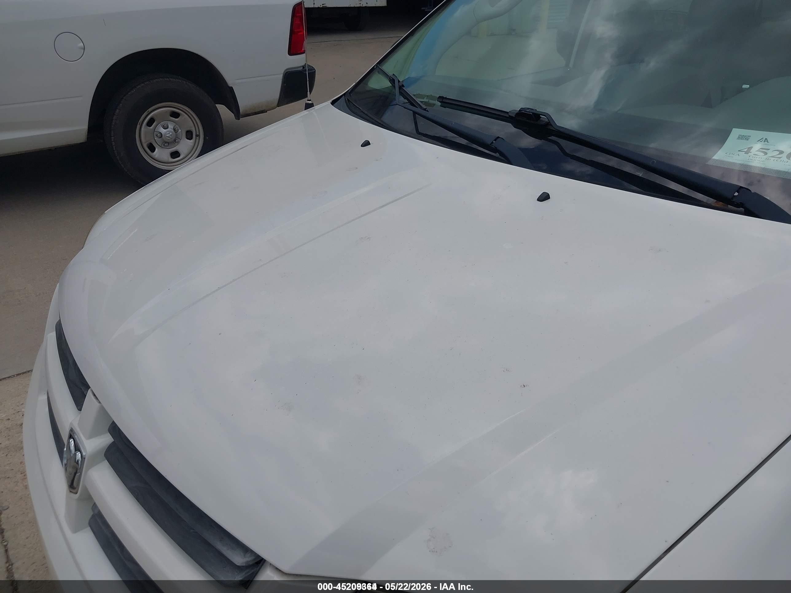 2008 Dodge Grand Caravan Se White vin: 1D8HN44H88B181569