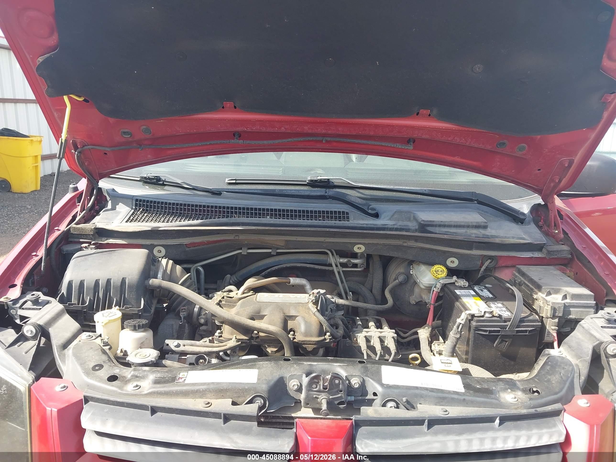 2008 Dodge Grand Caravan Se Red vin: 1D8HN44H98B146300
