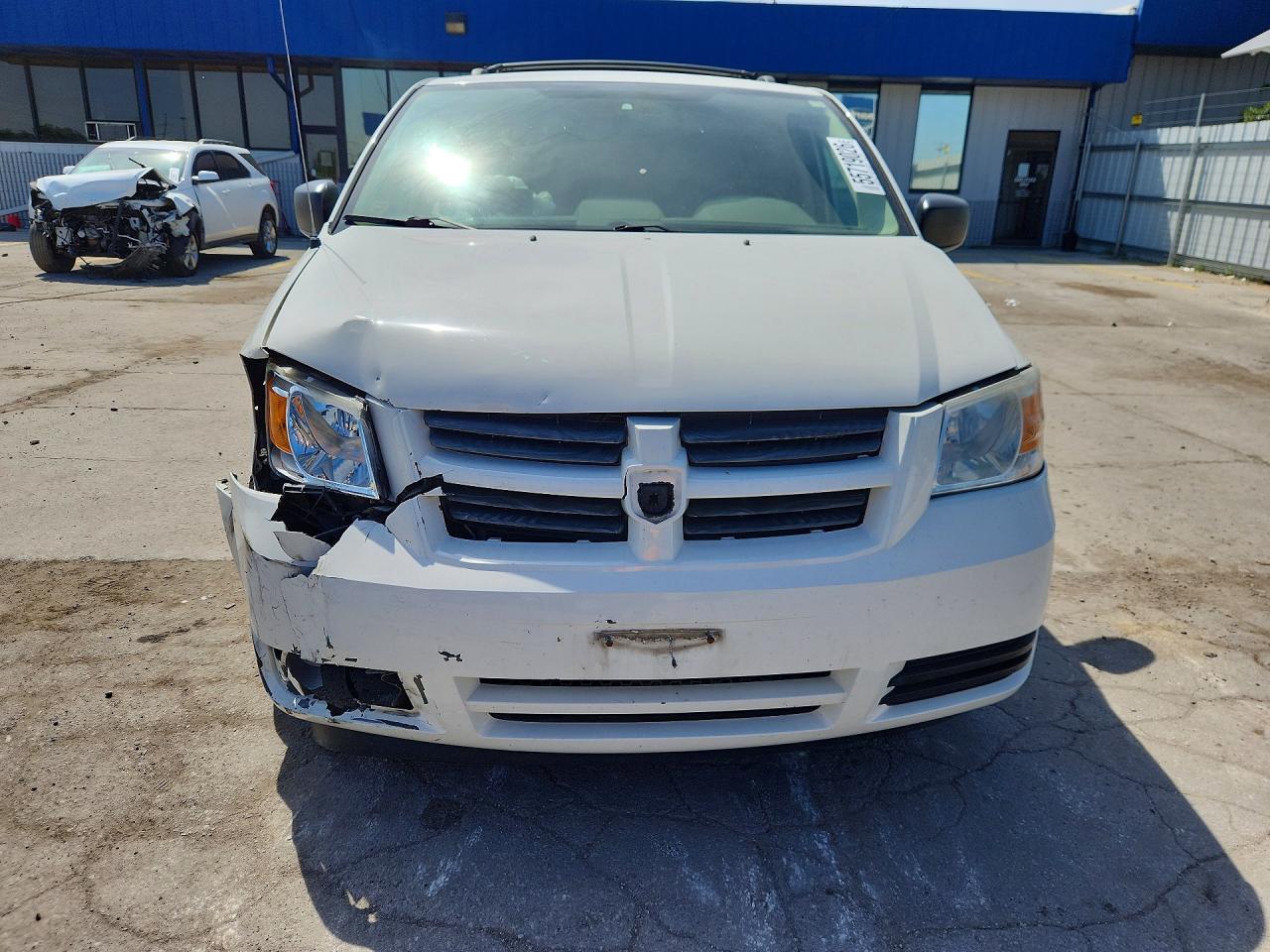 2008 Dodge Grand Caravan Se Белый vin: 1D8HN44HX8B112981