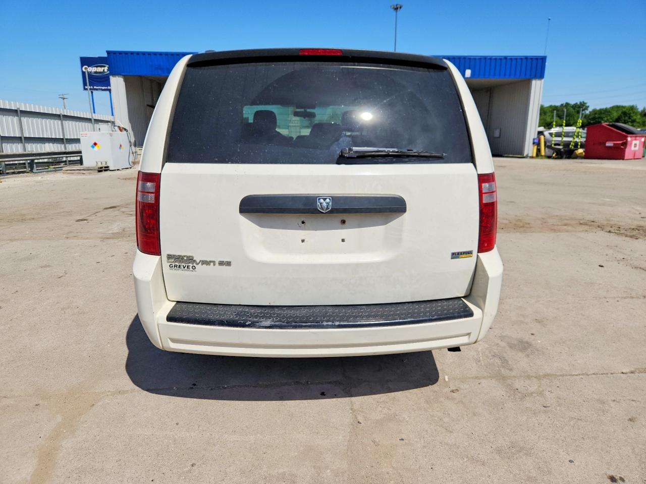 2008 Dodge Grand Caravan Se Белый vin: 1D8HN44HX8B112981