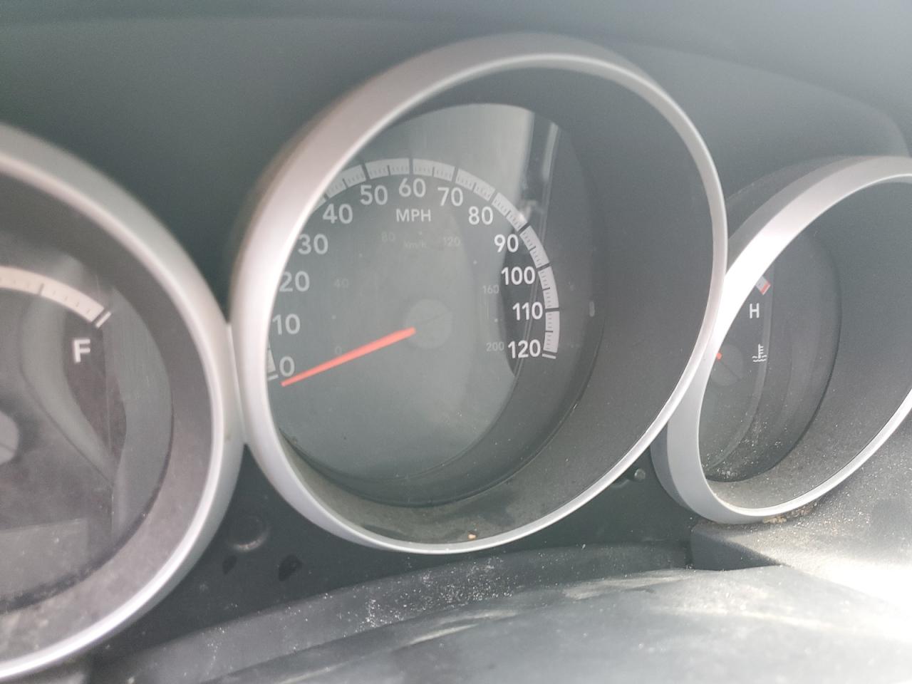 2008 Dodge Grand Caravan Se Red vin: 1D8HN44HX8B180004