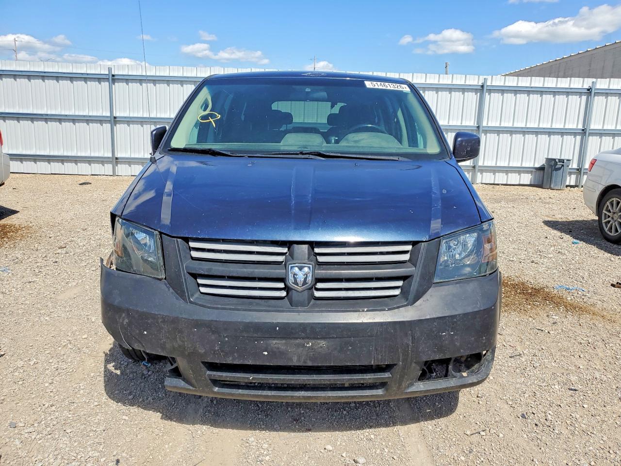 2008 Dodge Grand Caravan Sxt Blue vin: 1D8HN54P08B139281