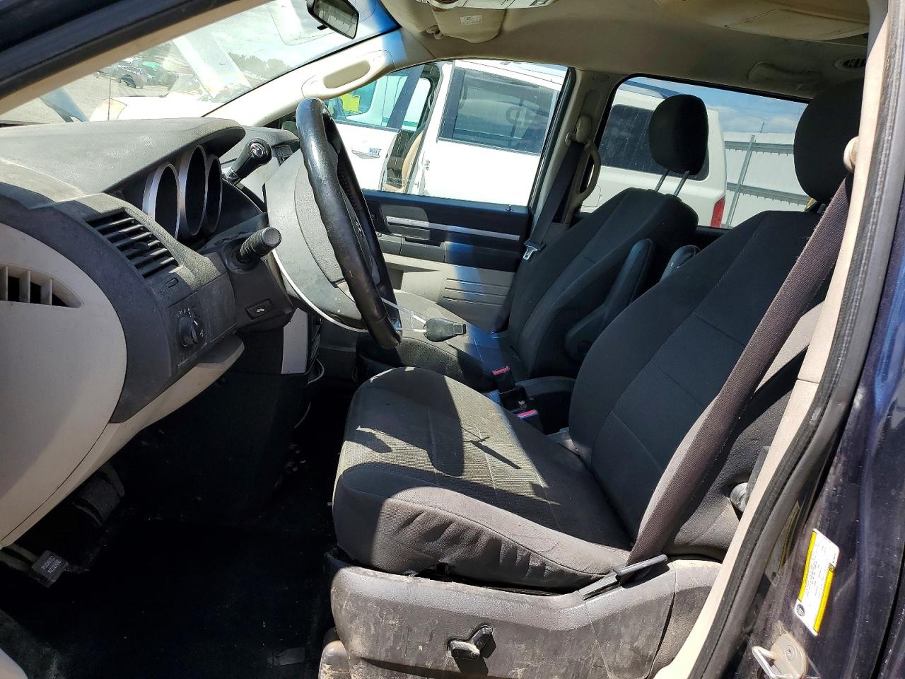 2008 Dodge Grand Caravan Sxt Blue vin: 1D8HN54P08B139281