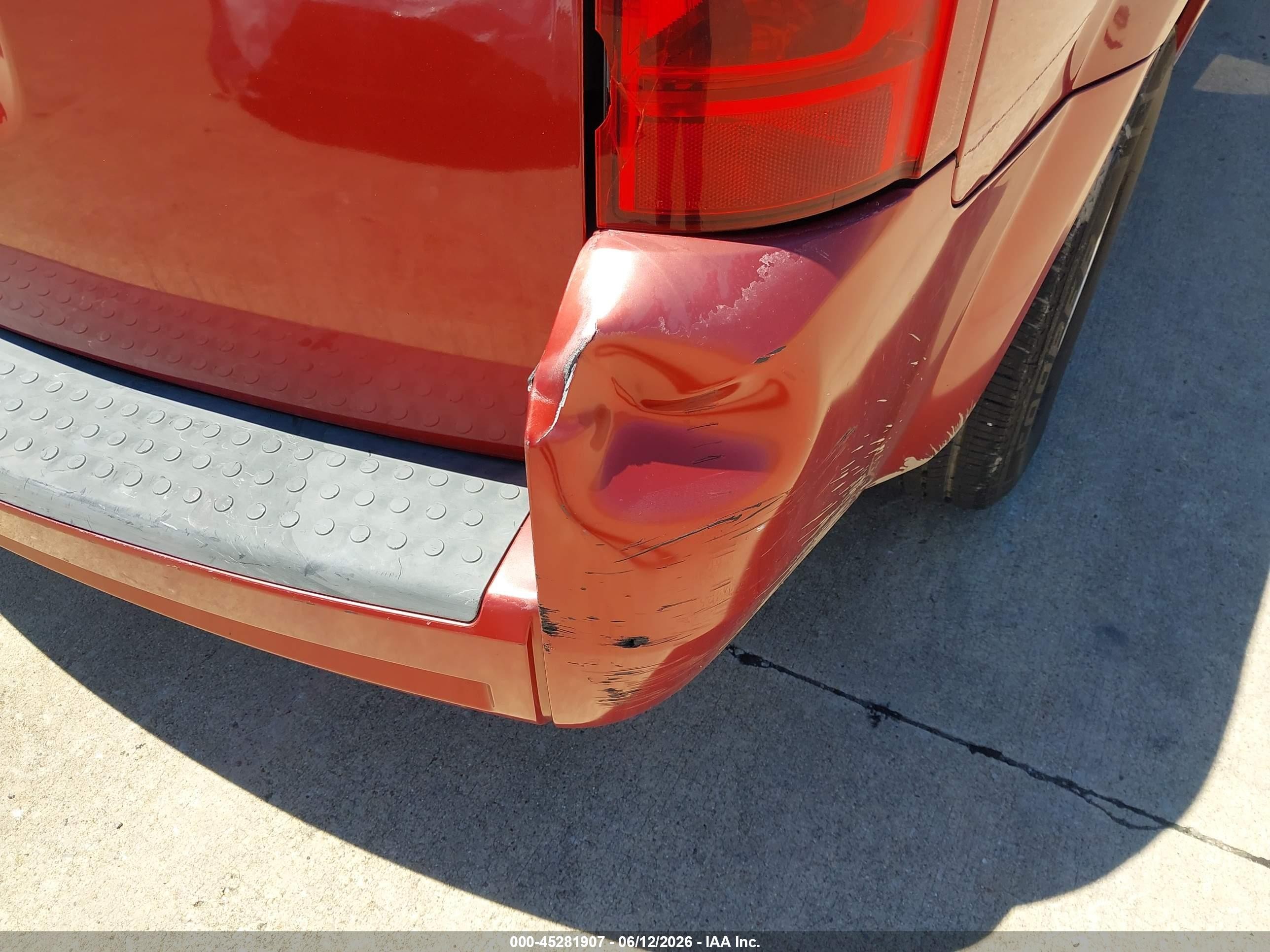 2008 Dodge Grand Caravan Sxt Red vin: 1D8HN54P18B129584