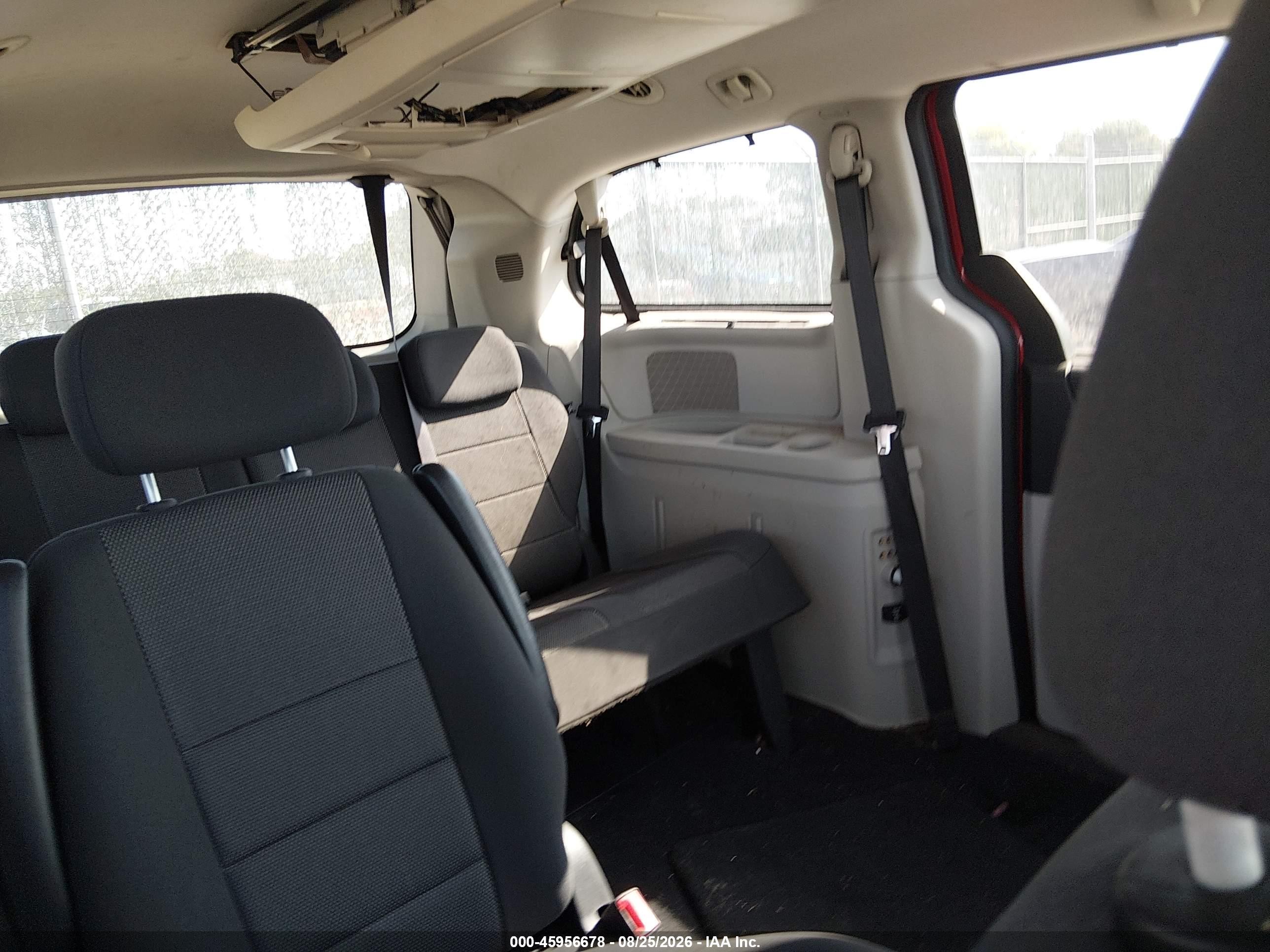 2008 Dodge Grand Caravan Sxt Красный vin: 1D8HN54P18B175478