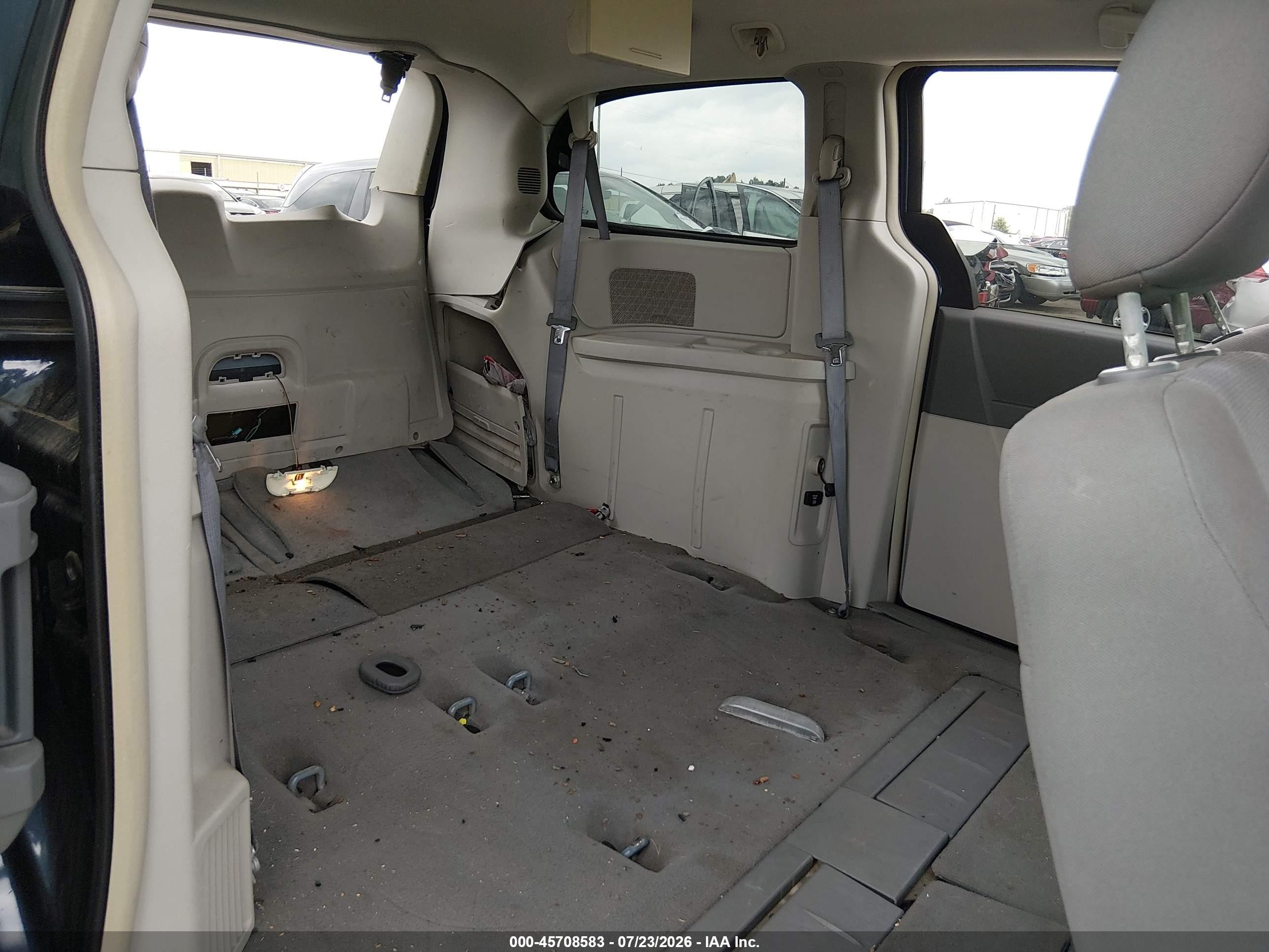 2008 Dodge Grand Caravan Sxt Blue vin: 1D8HN54P28B105875