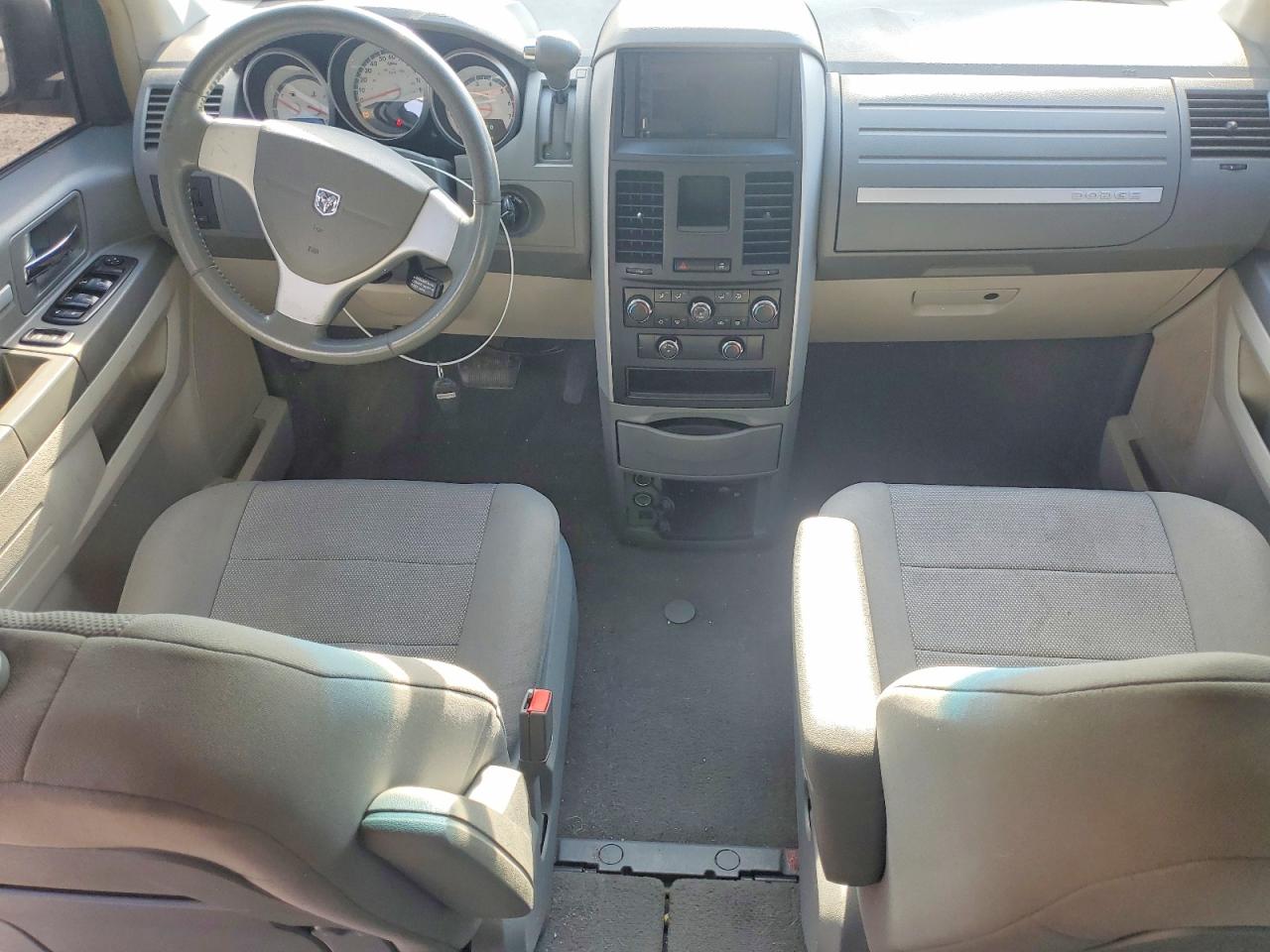 2008 Dodge Grand Caravan Sxt Silver vin: 1D8HN54P28B123535