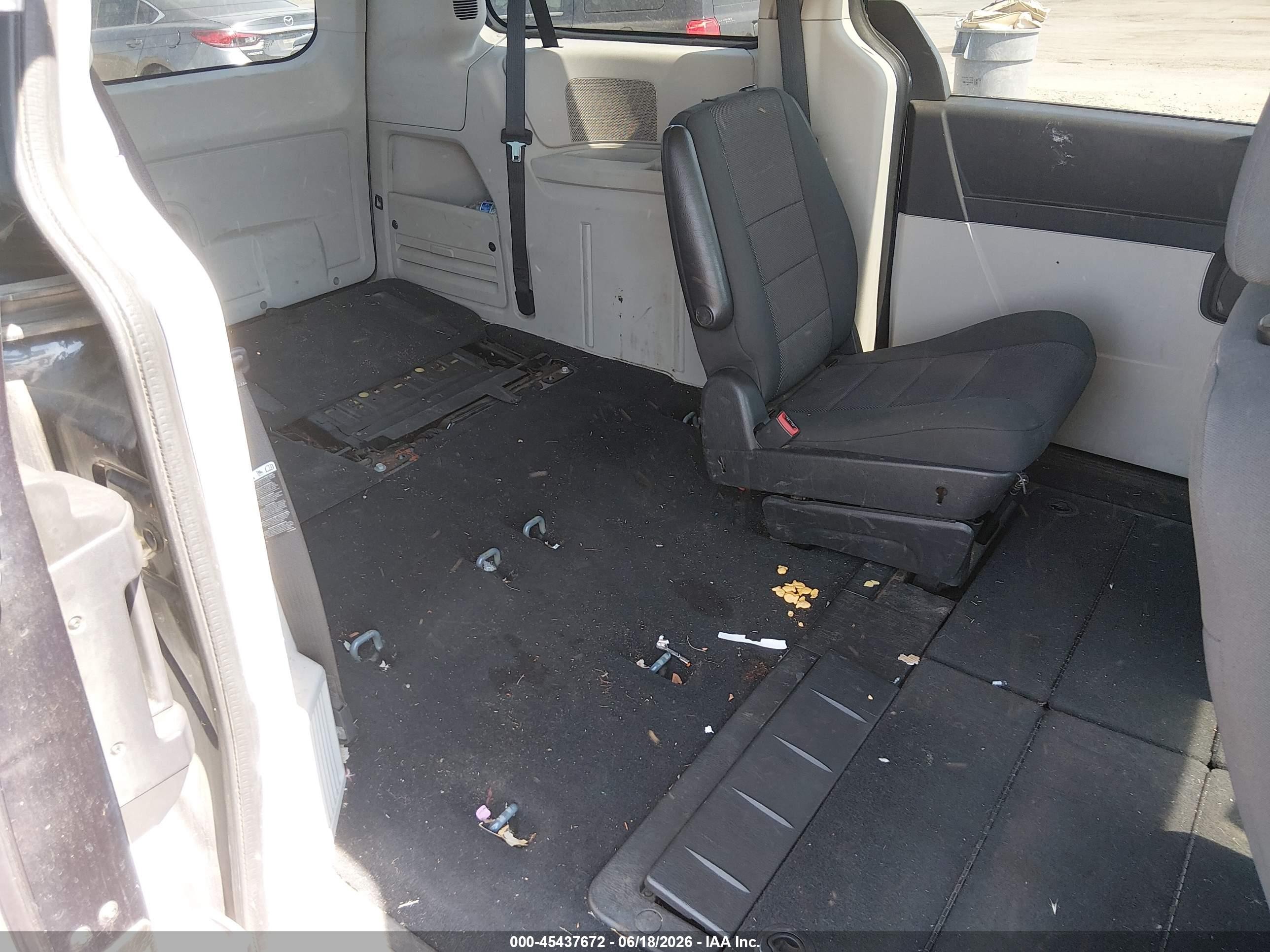 2008 Dodge Grand Caravan Sxt Blue vin: 1D8HN54P48B116487