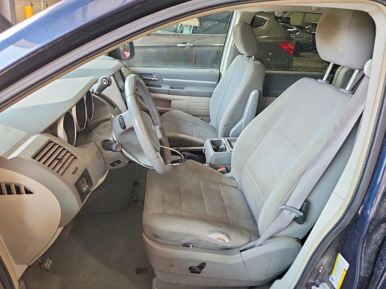 2008 Dodge Grand Caravan Sxt Blue vin: 1D8HN54P48B146668