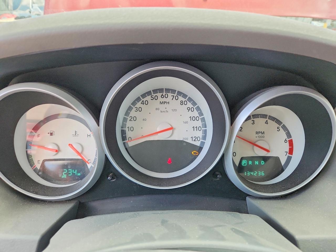 2008 Dodge Grand Caravan Sxt Red vin: 1D8HN54P48B153930
