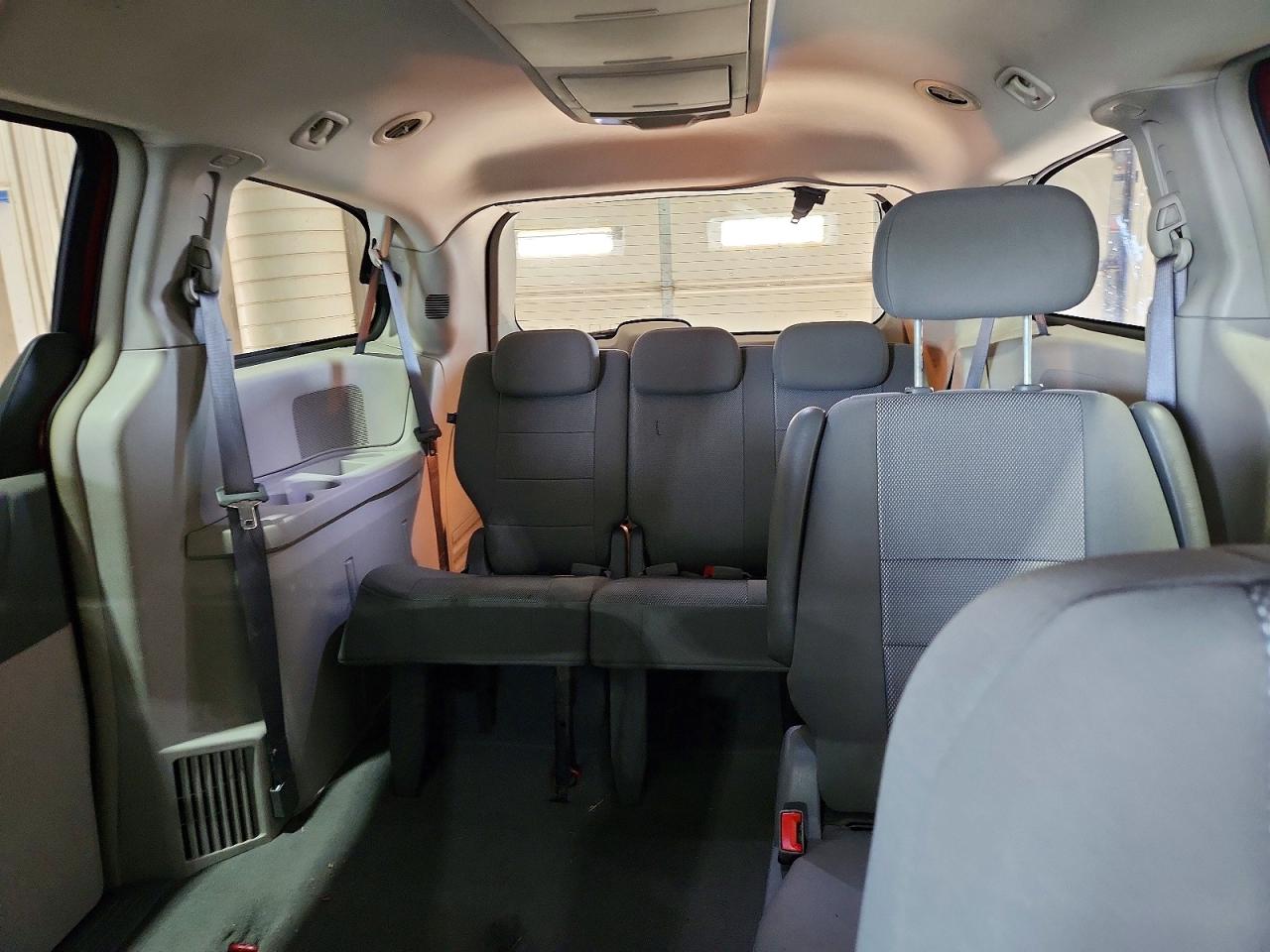2008 Dodge Grand Caravan Sxt Burgundy vin: 1D8HN54P58B185320