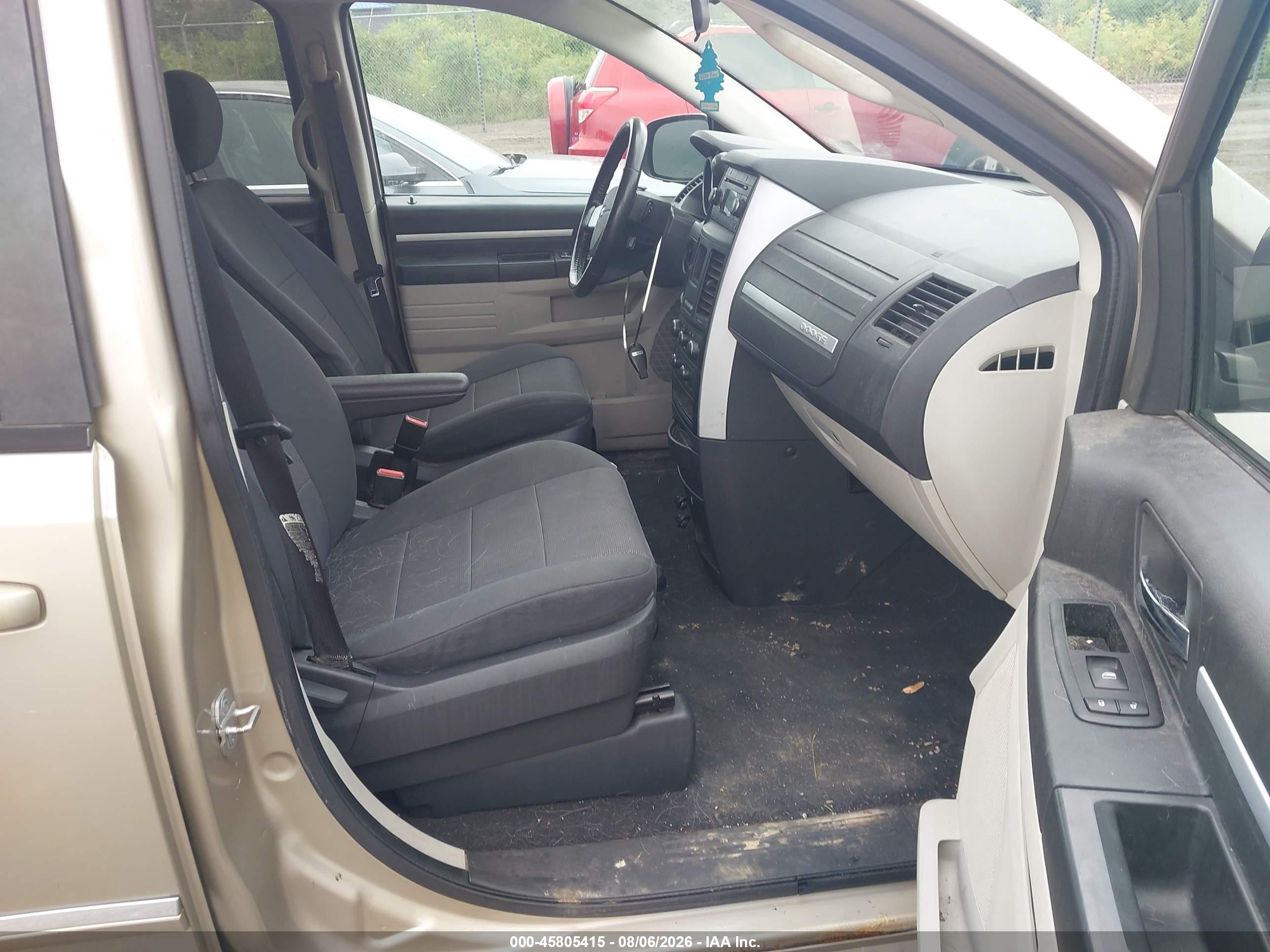 2008 Dodge Grand Caravan Sxt Tan vin: 1D8HN54P68B121772