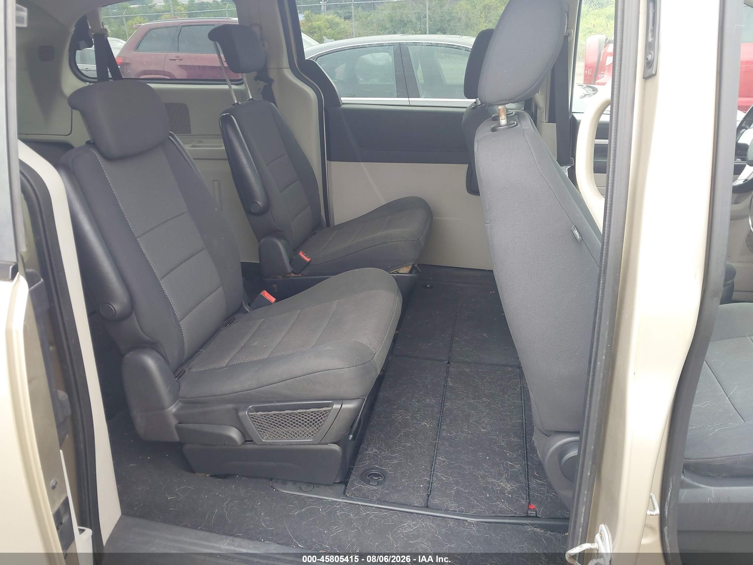 2008 Dodge Grand Caravan Sxt Tan vin: 1D8HN54P68B121772