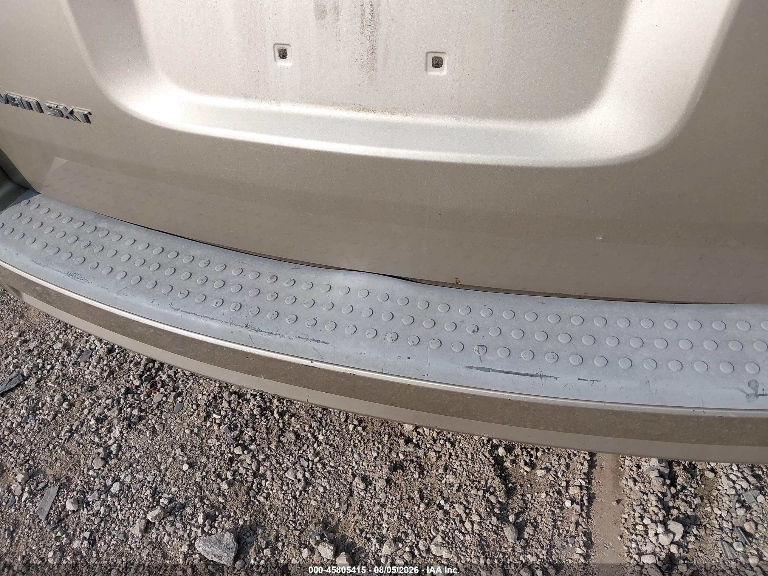 2008 Dodge Grand Caravan Sxt Tan vin: 1D8HN54P68B121772