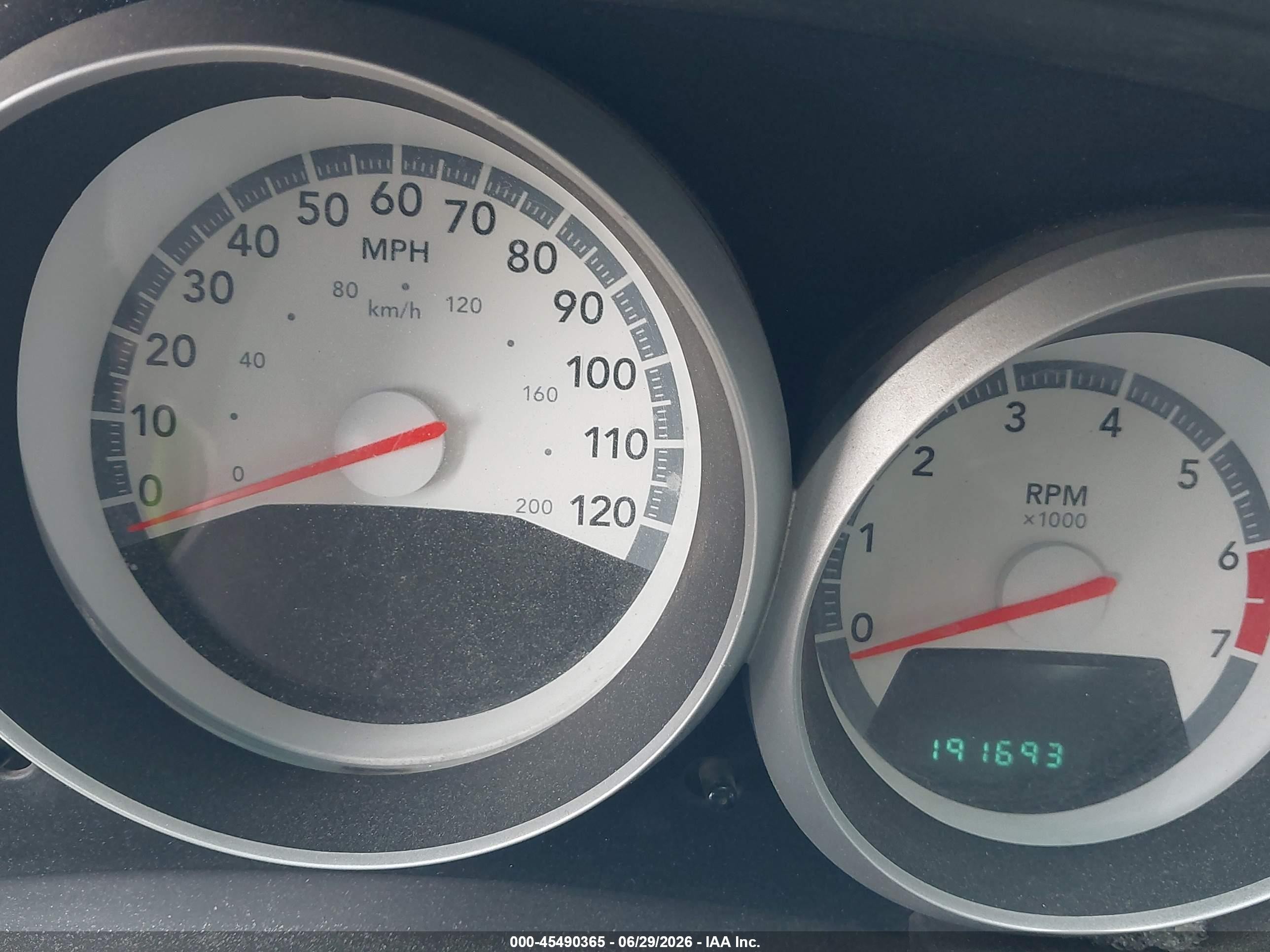 2008 Dodge Grand Caravan Sxt White vin: 1D8HN54P78B116693
