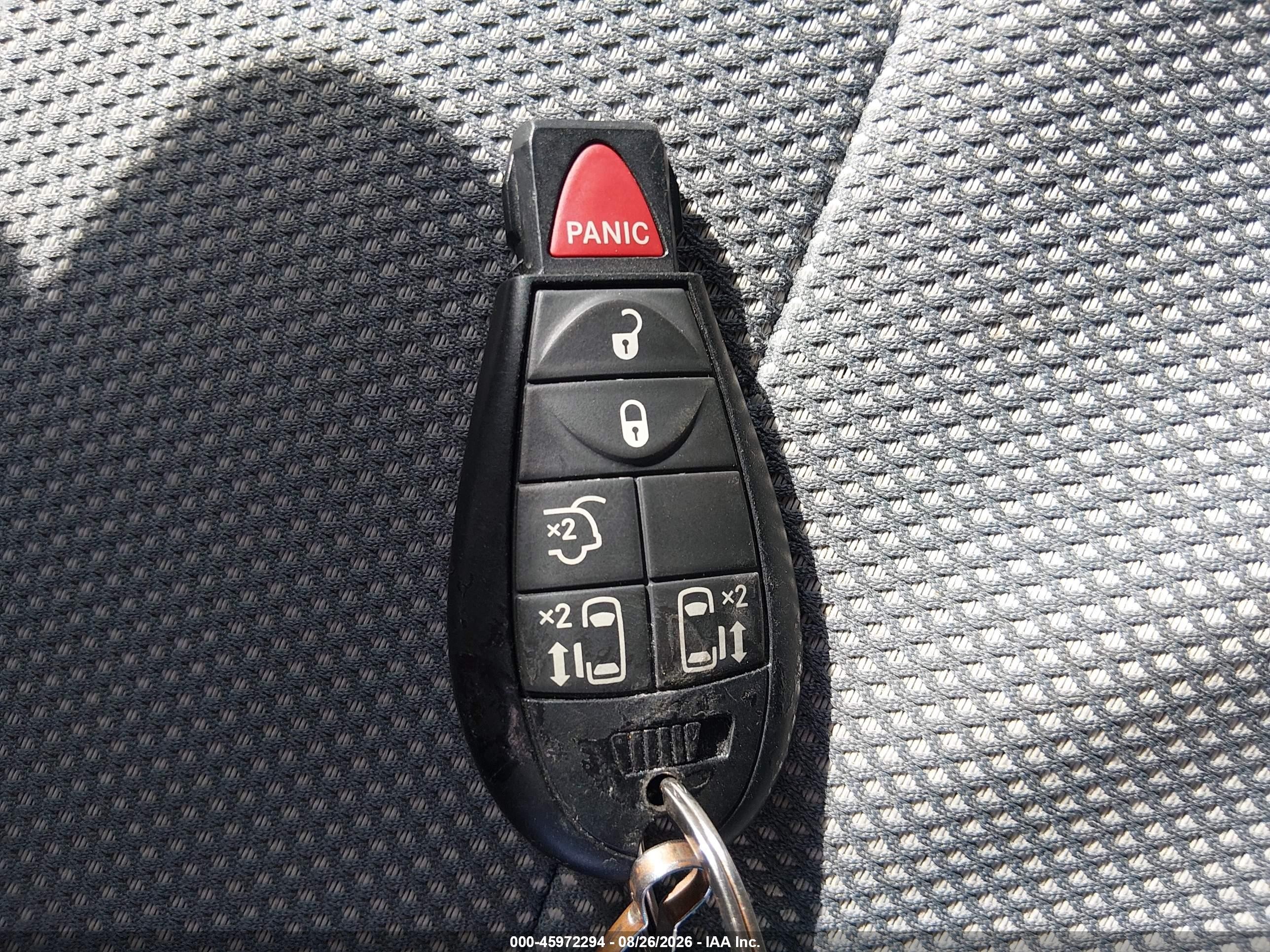 2008 Dodge Grand Caravan Sxt Red vin: 1D8HN54P88B104262