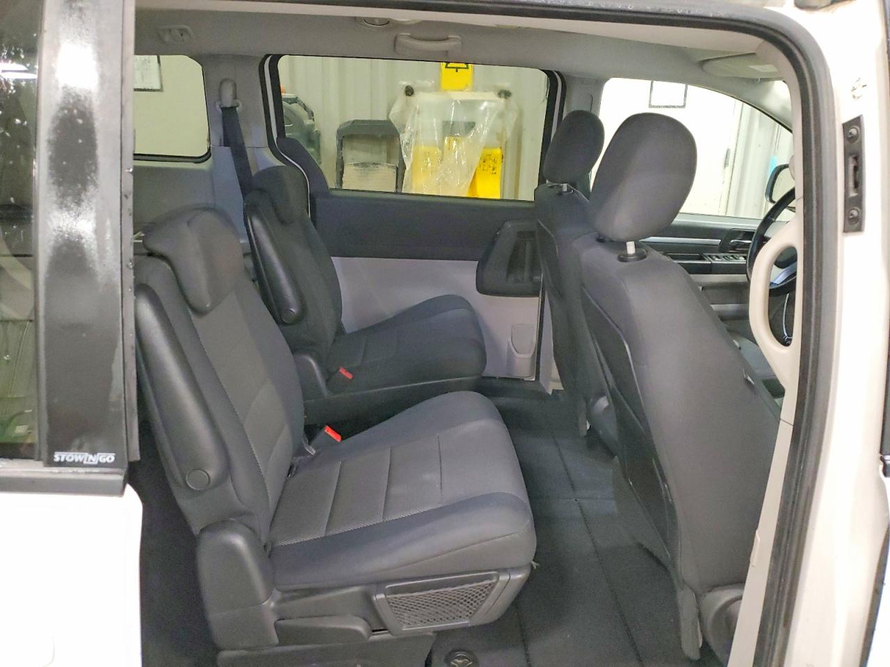 2008 Dodge Grand Caravan Sxt White vin: 1D8HN54P88B151033