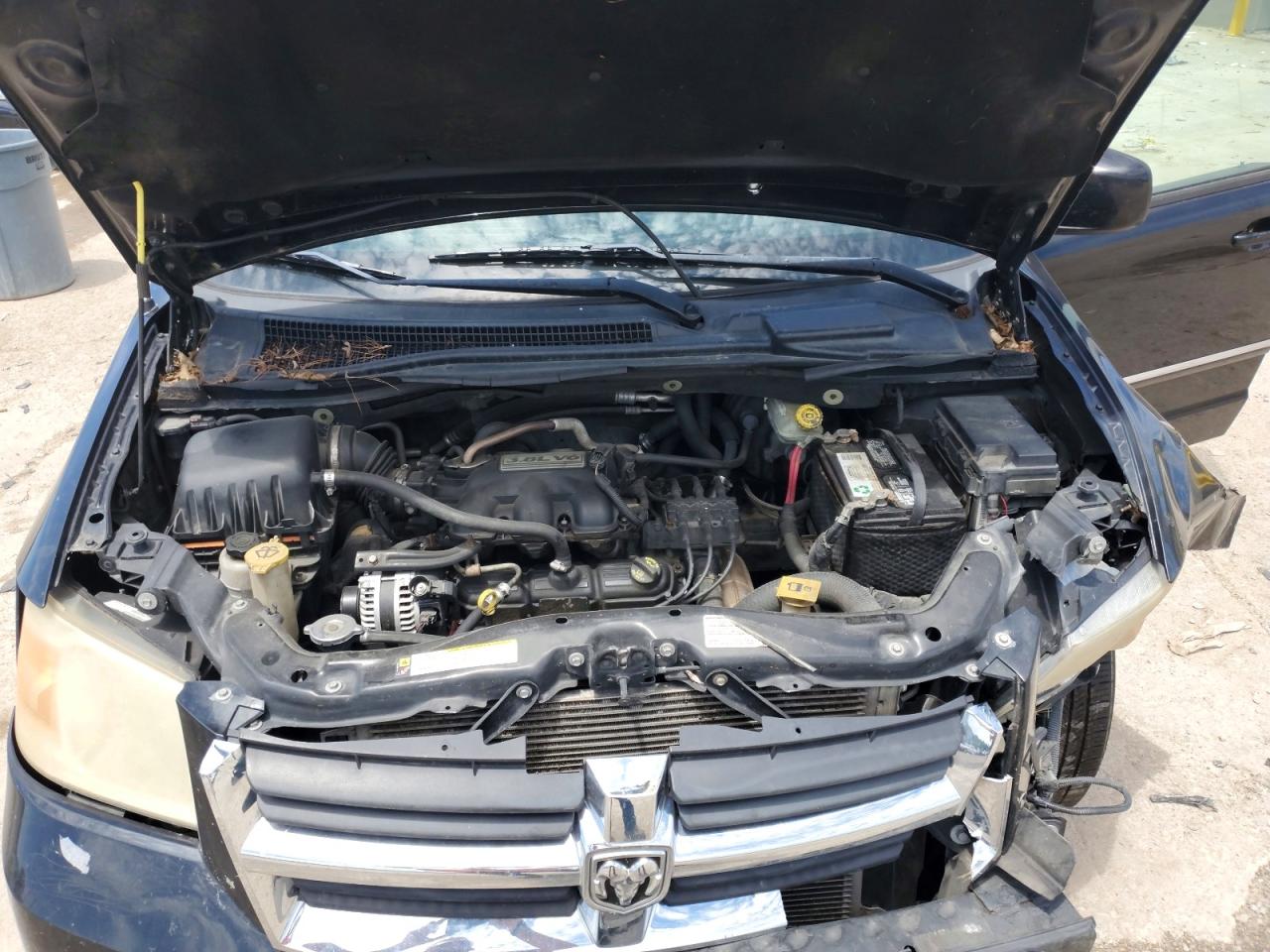 2008 Dodge Grand Caravan Sxt Black vin: 1D8HN54P88B176160