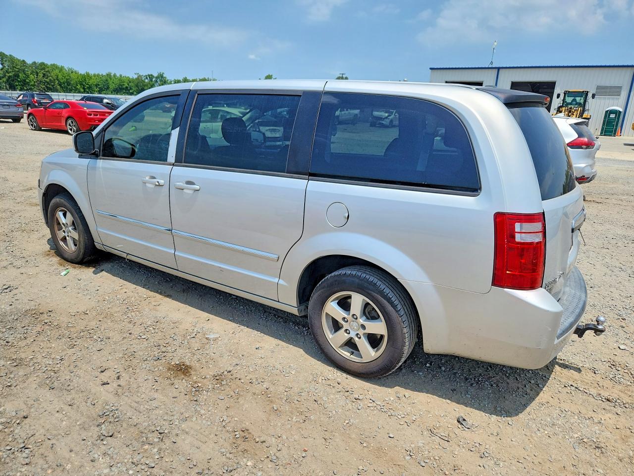 2008 Dodge Grand Caravan Sxt Silver vin: 1D8HN54PX8B184938