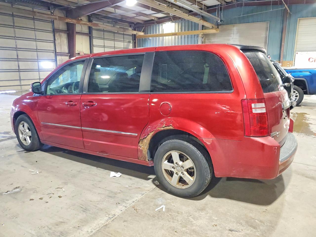 2008 Dodge Grand Caravan Sxt Красный vin: 1D8HN54PX8B187855