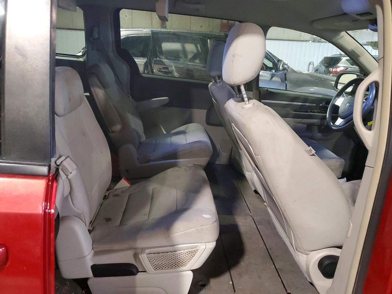 2008 Dodge Grand Caravan Sxt Красный vin: 1D8HN54PX8B187855