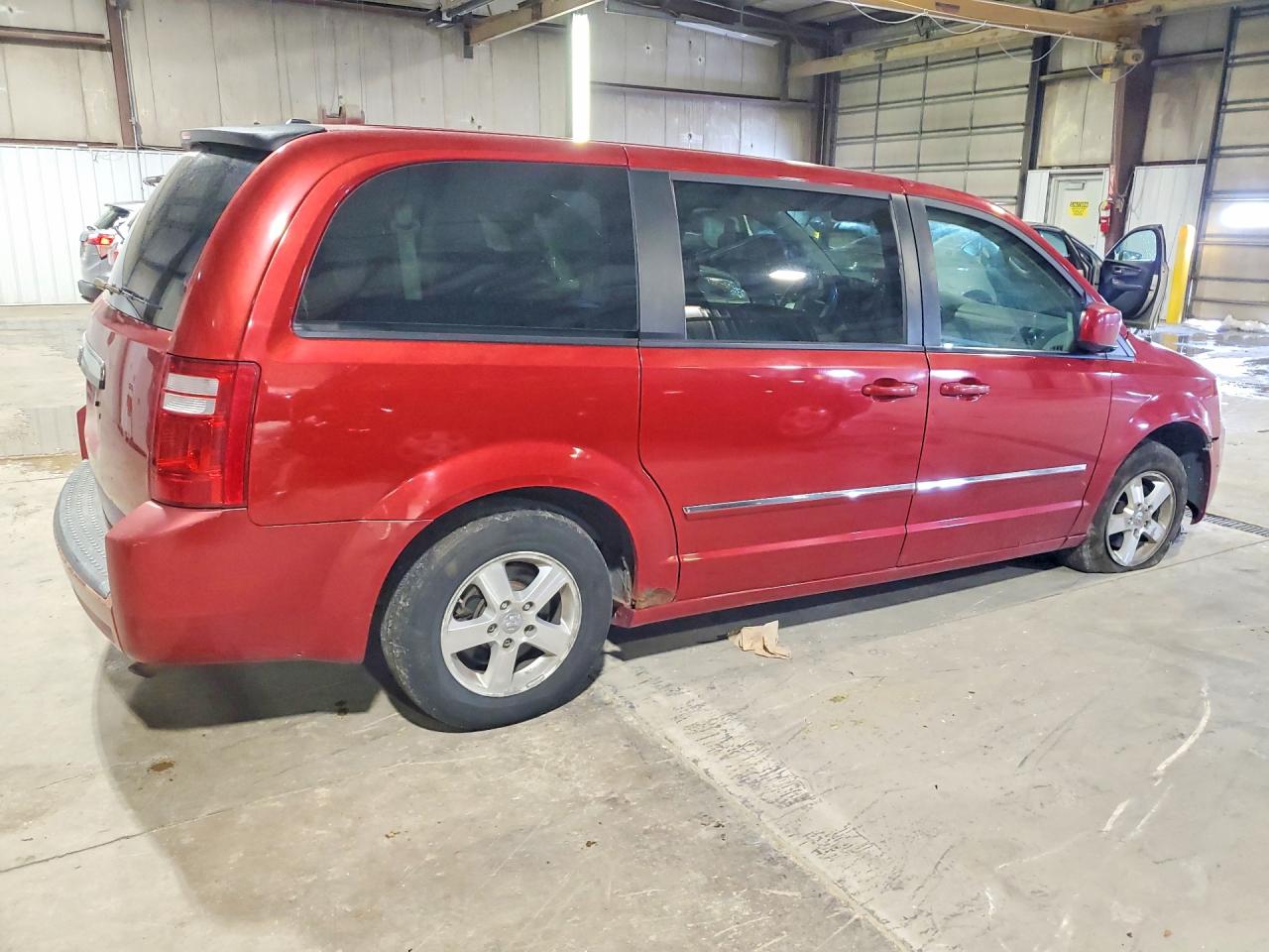 2008 Dodge Grand Caravan Sxt Красный vin: 1D8HN54PX8B187855