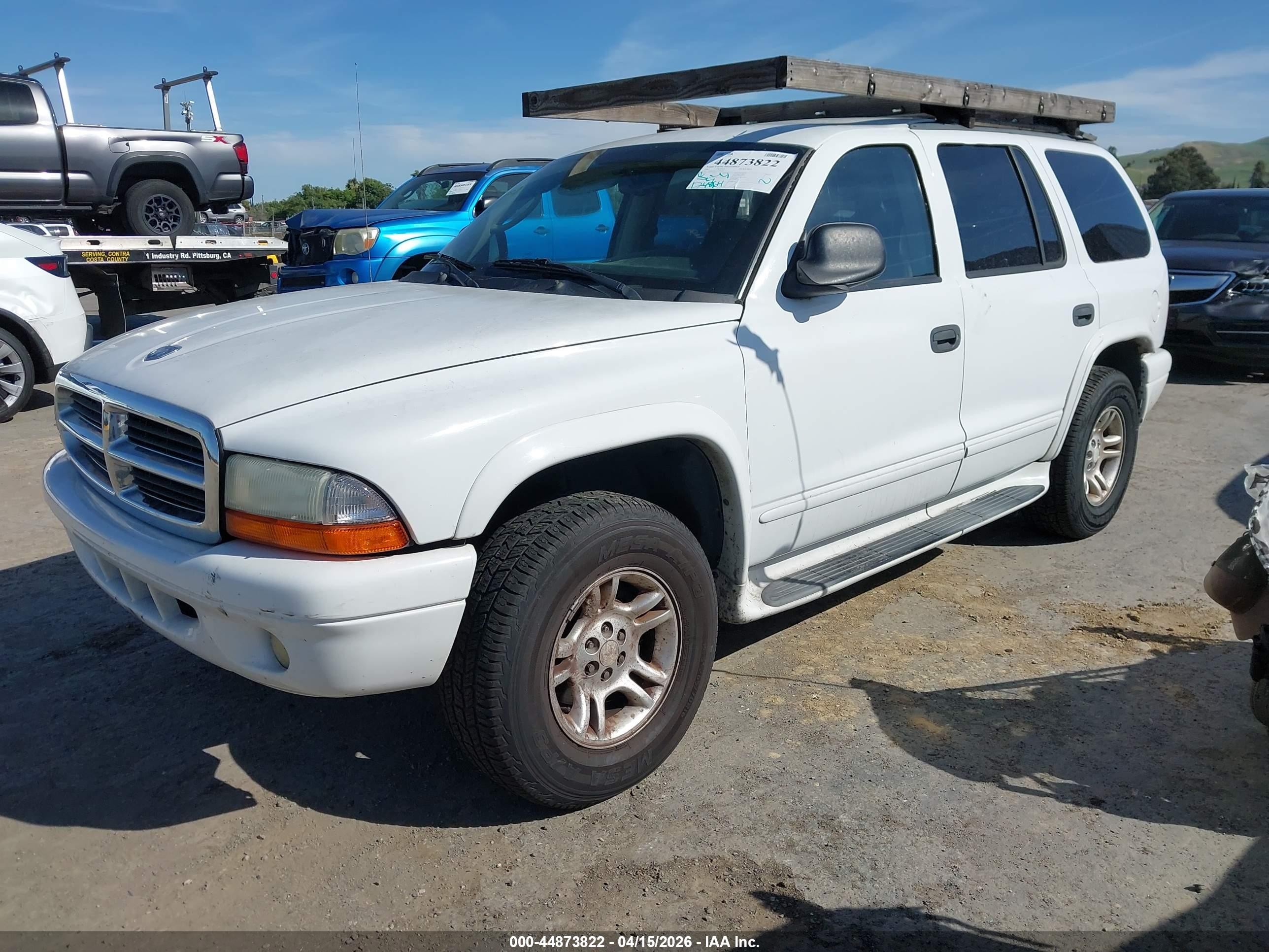 2003 Dodge Durango Slt Plus White vin: 1D8HS58Z33F560563